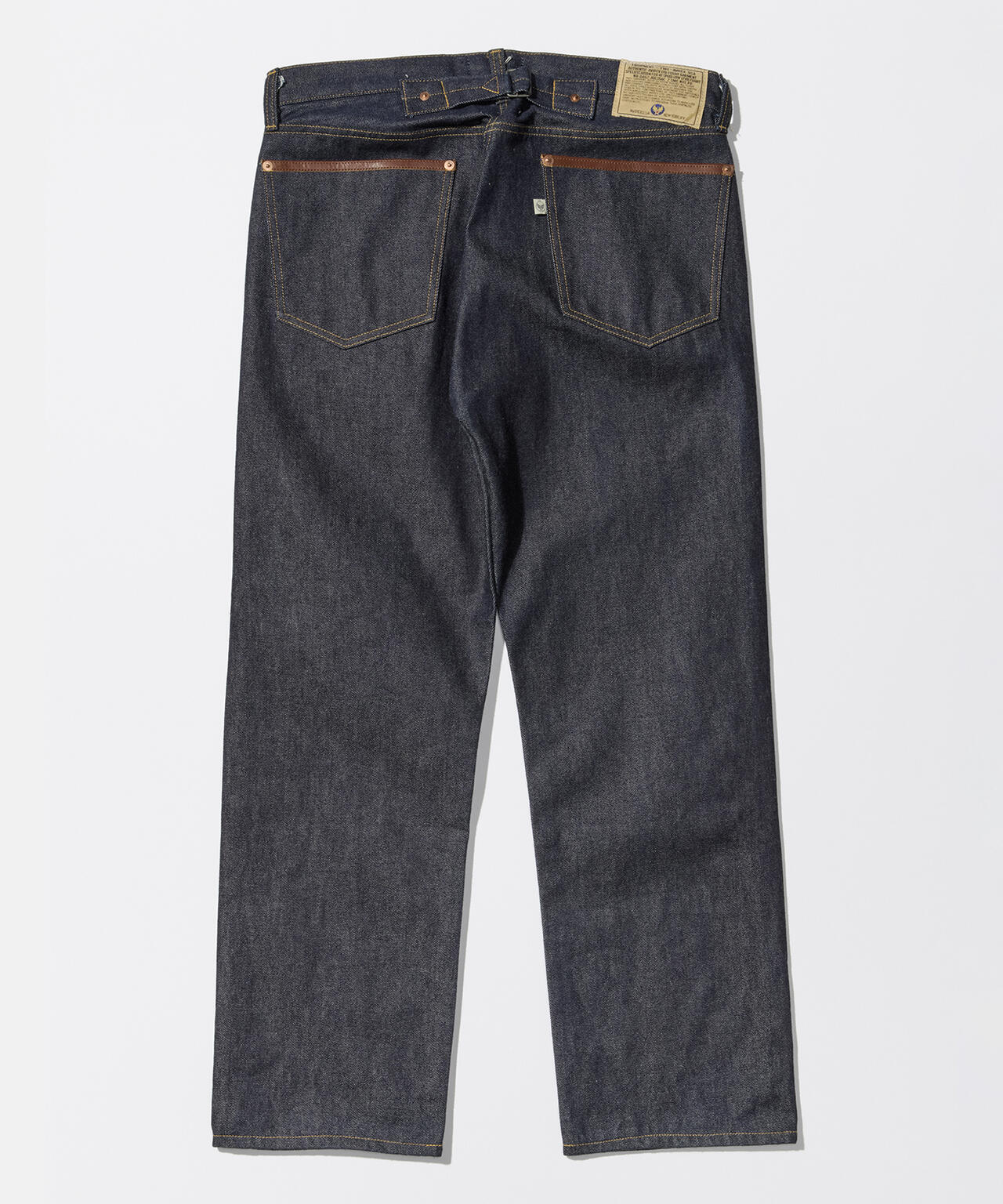 AVIREX HERITAGE DENIM Type-1 PANTS ”LEATHER” | AVIREX
