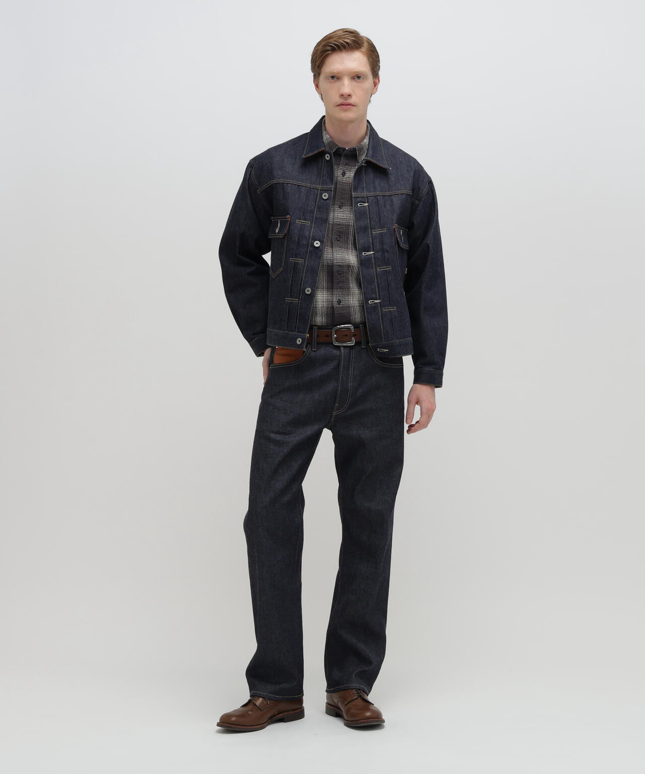 AVIREX HERITAGE DENIM Type-2 PANTS ”LEATHER” | AVIREX