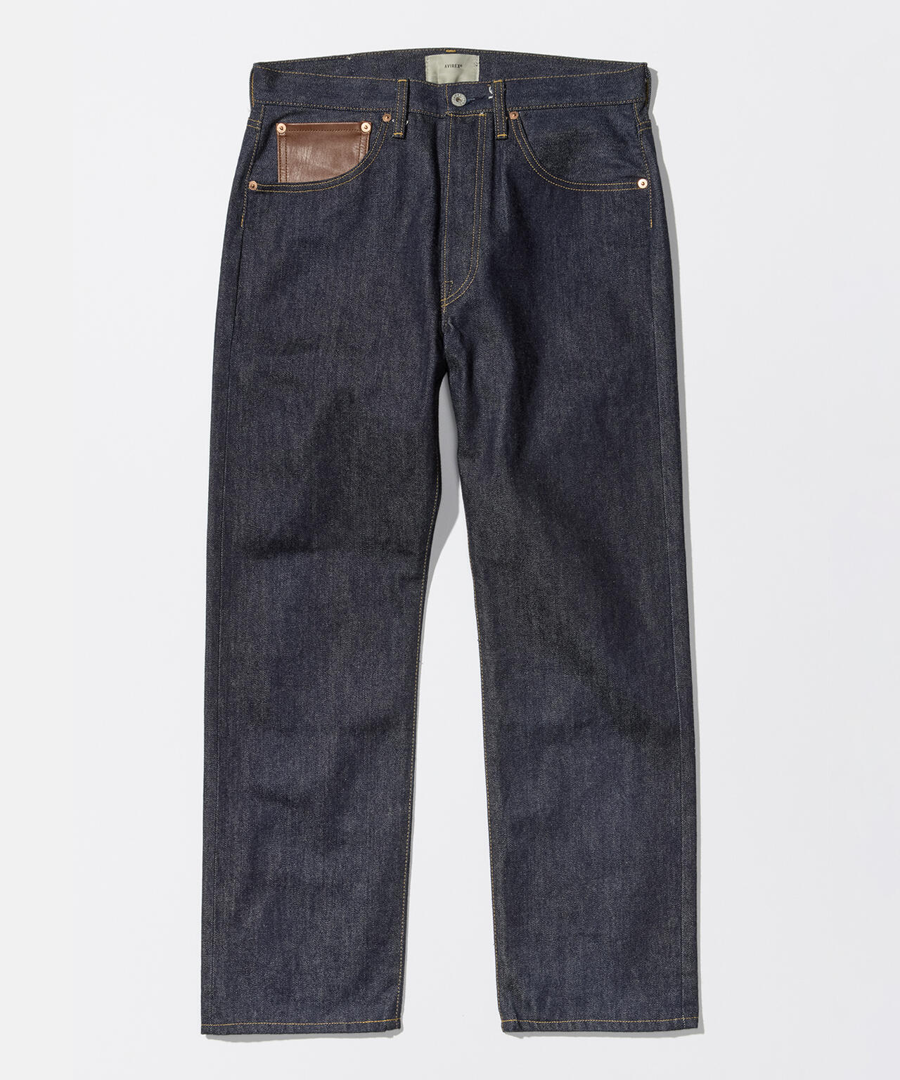 AVIREX HERITAGE DENIM Type-2 PANTS ”LEATHER” | AVIREX