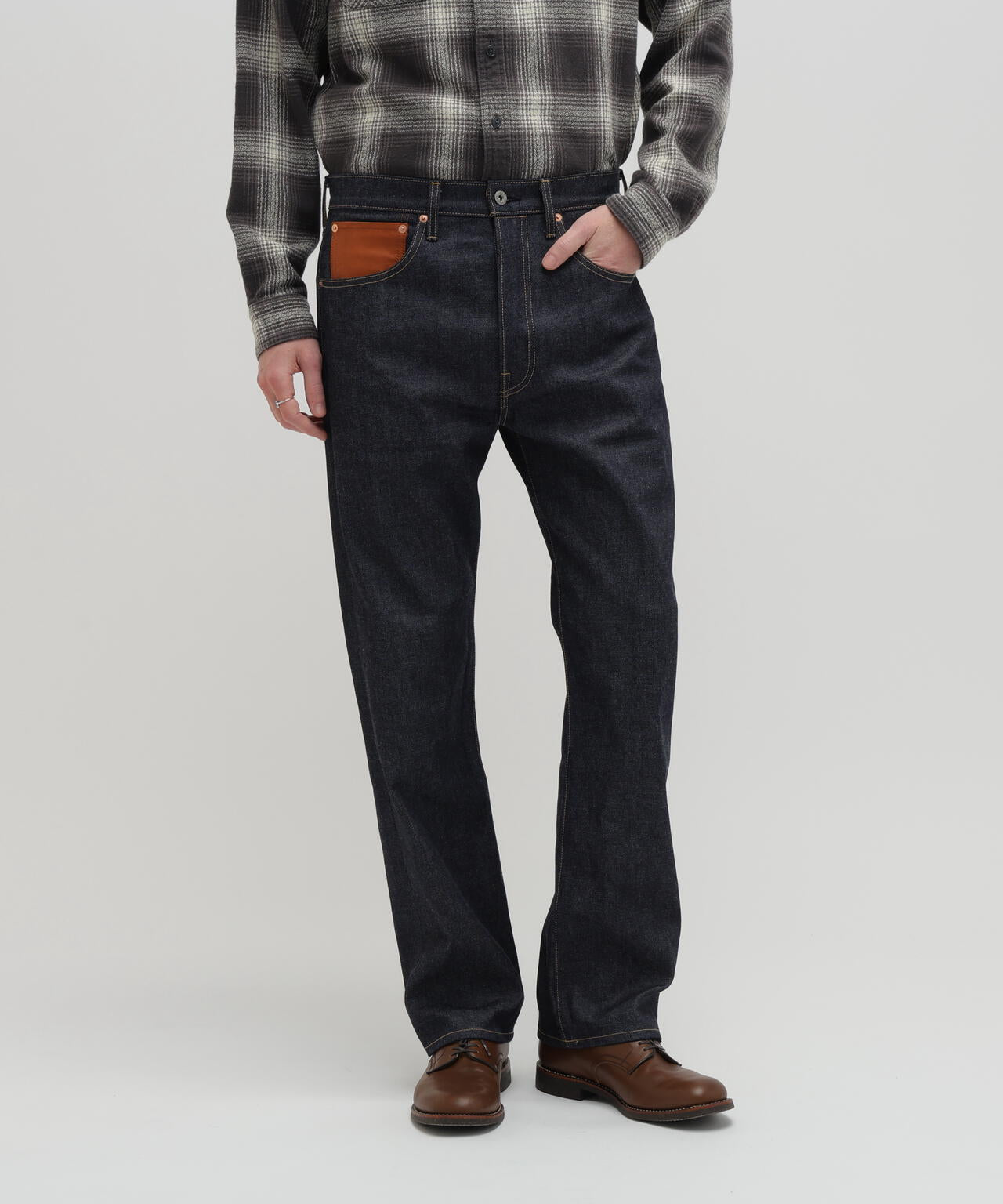 AVIREX HERITAGE DENIM Type-2 PANTS ”LEATHER” | AVIREX