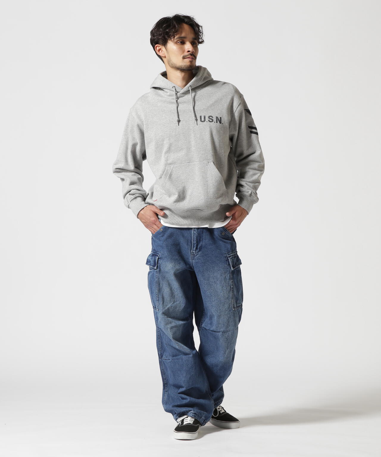 《WEB&DEPOT限定》M-65 FATIGUE DENIM PANTS