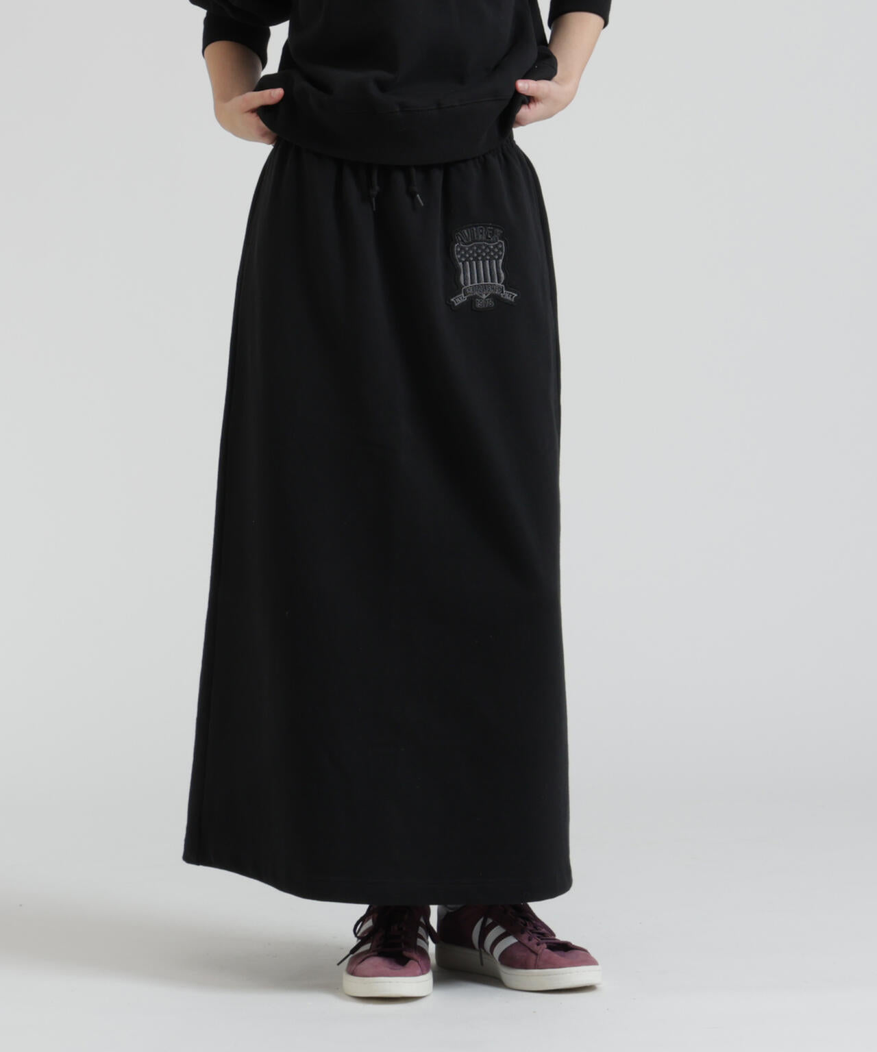 SIGNATURE VARSITY LOGO SWEAT SKIRT | AVIREX（アヴィレックス