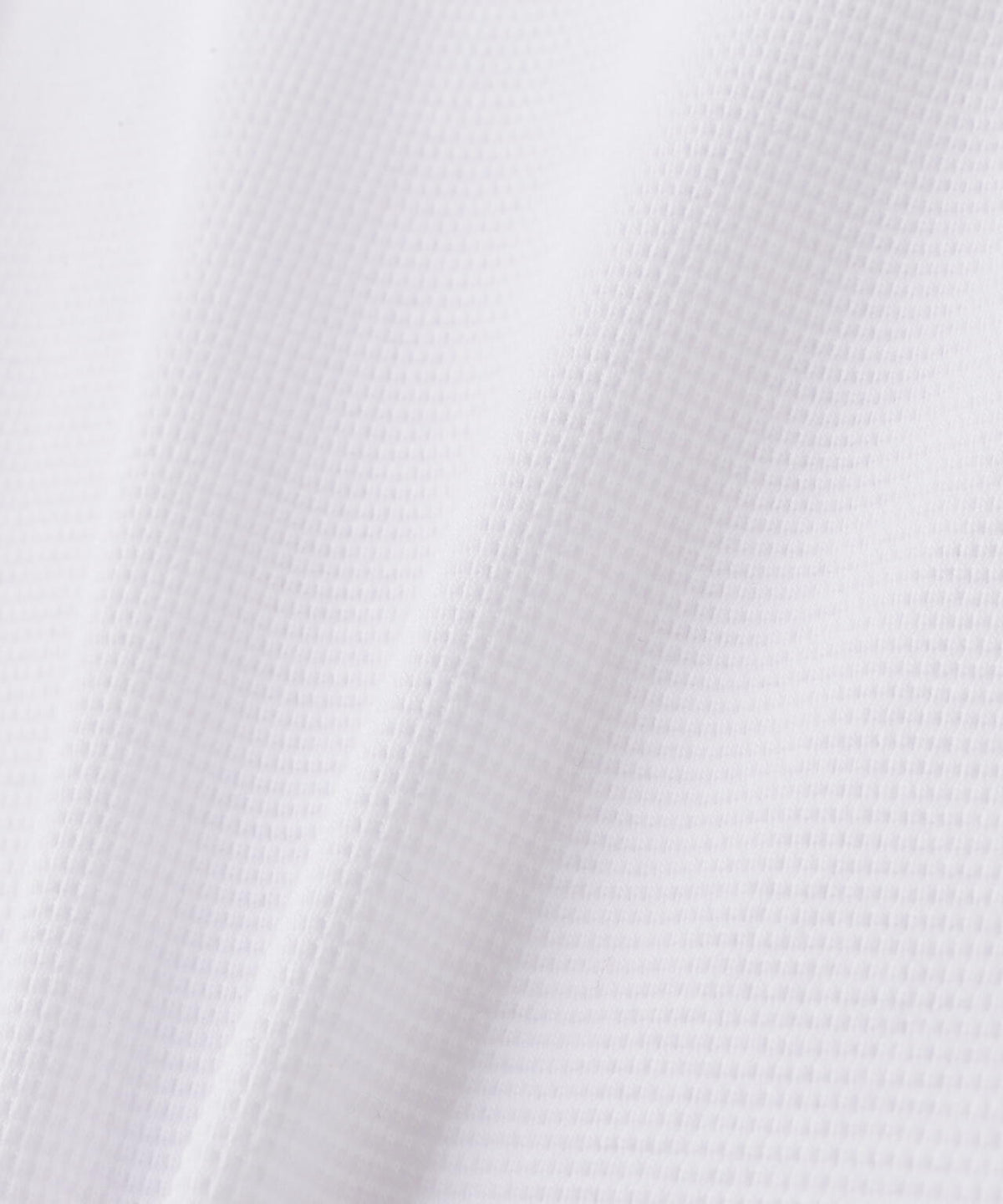 《DAILY/デイリー》MINI WAFFLE L/S HENLEY NECK T-SHIRT