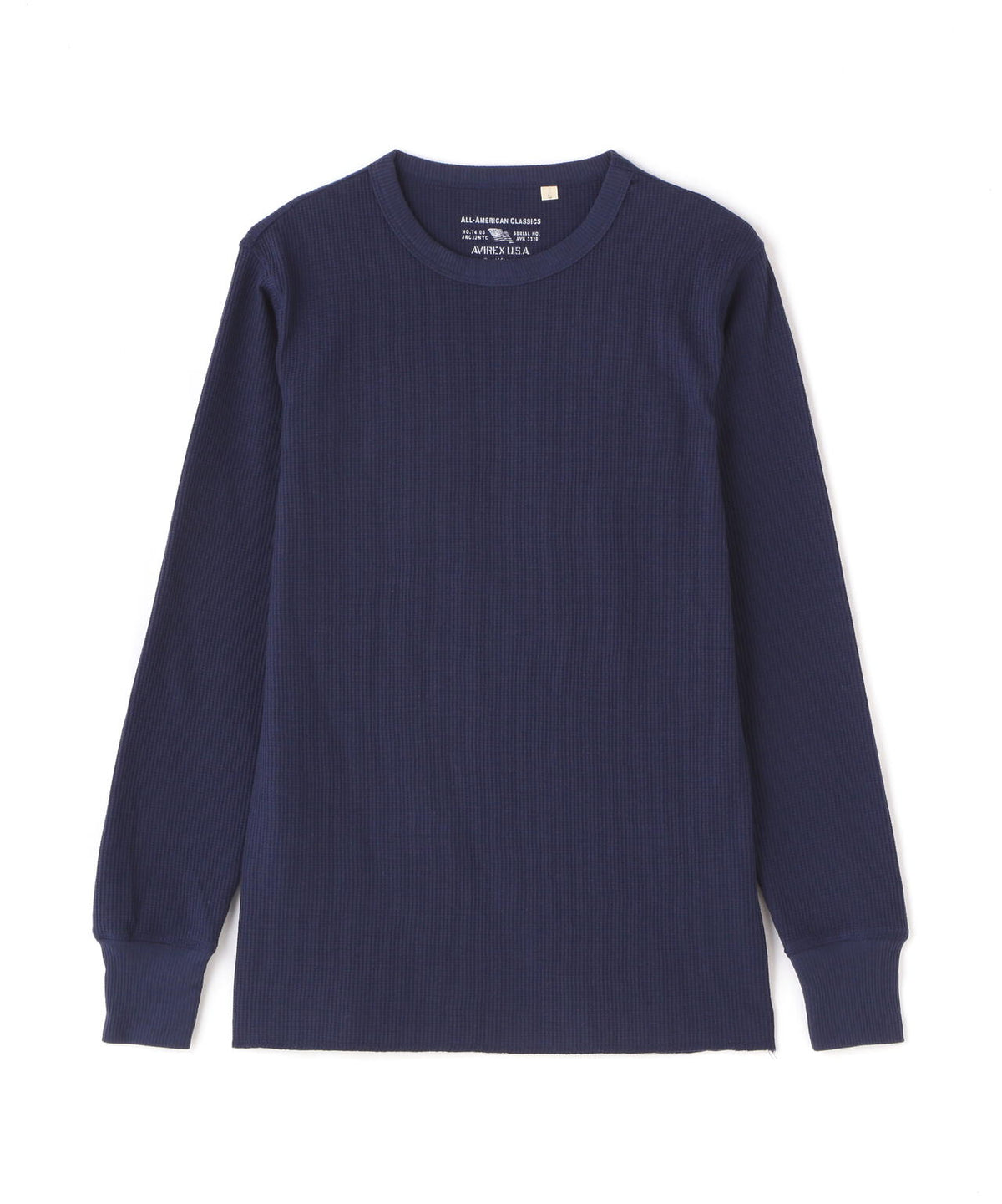 《DAILY/デイリー》L/S THERMAL CREW NECK T-SHIRT