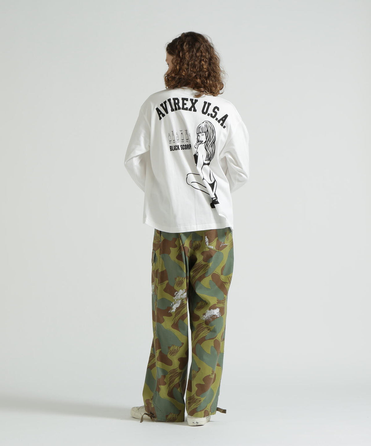 《WEB&DEPOT限定》BLACK SCORPIONS LONGSLEEVE T-SHIRT