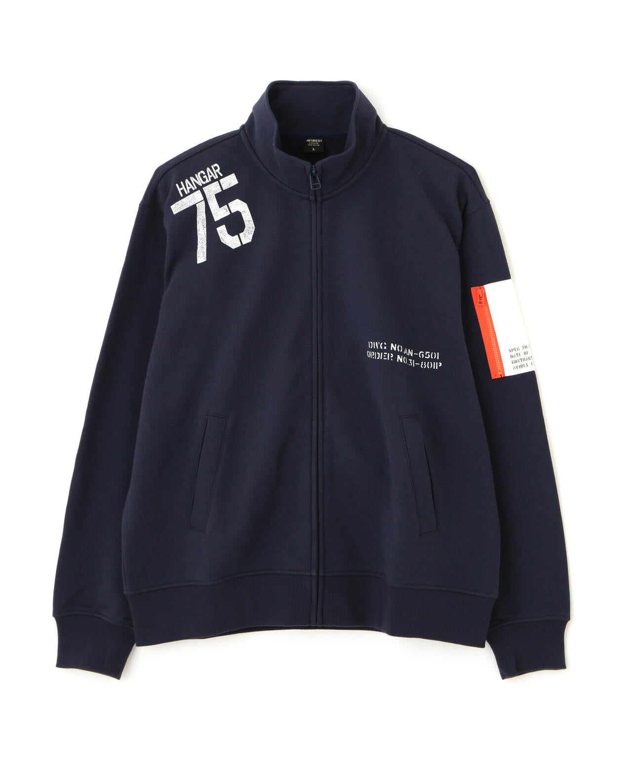 《WEB&DEPOT限定》REMODEL DESIGN STAND ZIP SWEAT