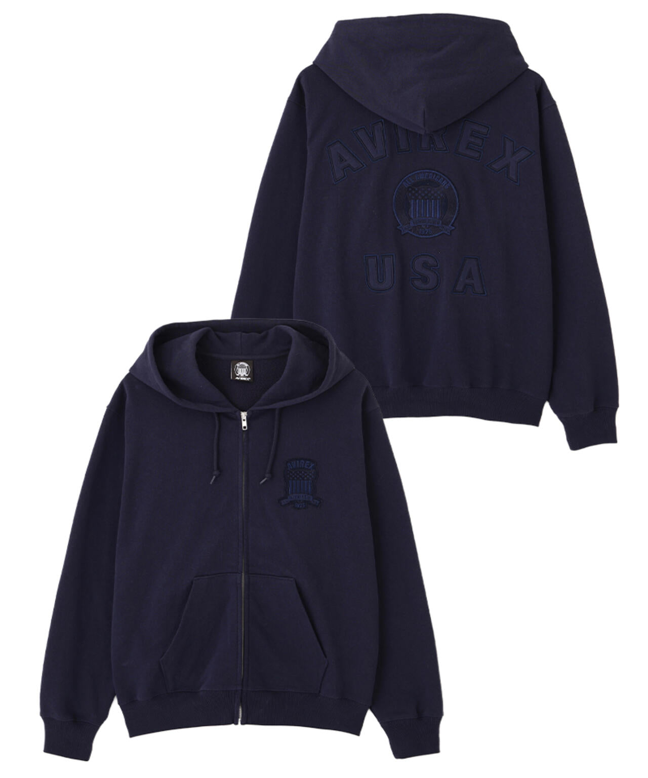 SIGNATURE VARSITY ZIP UP PARKA | AVIREX（アヴィレックス） ｜【公式