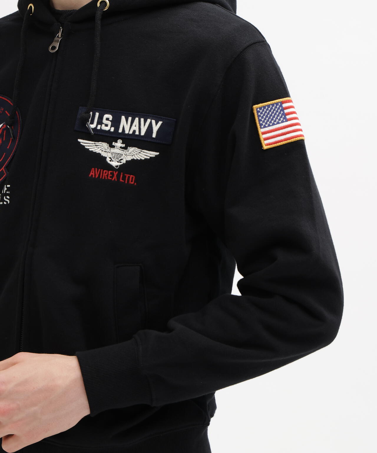 LONG SLEEVE ZIP PARKA DUST DEVILS | AVIREX（アヴィレックス