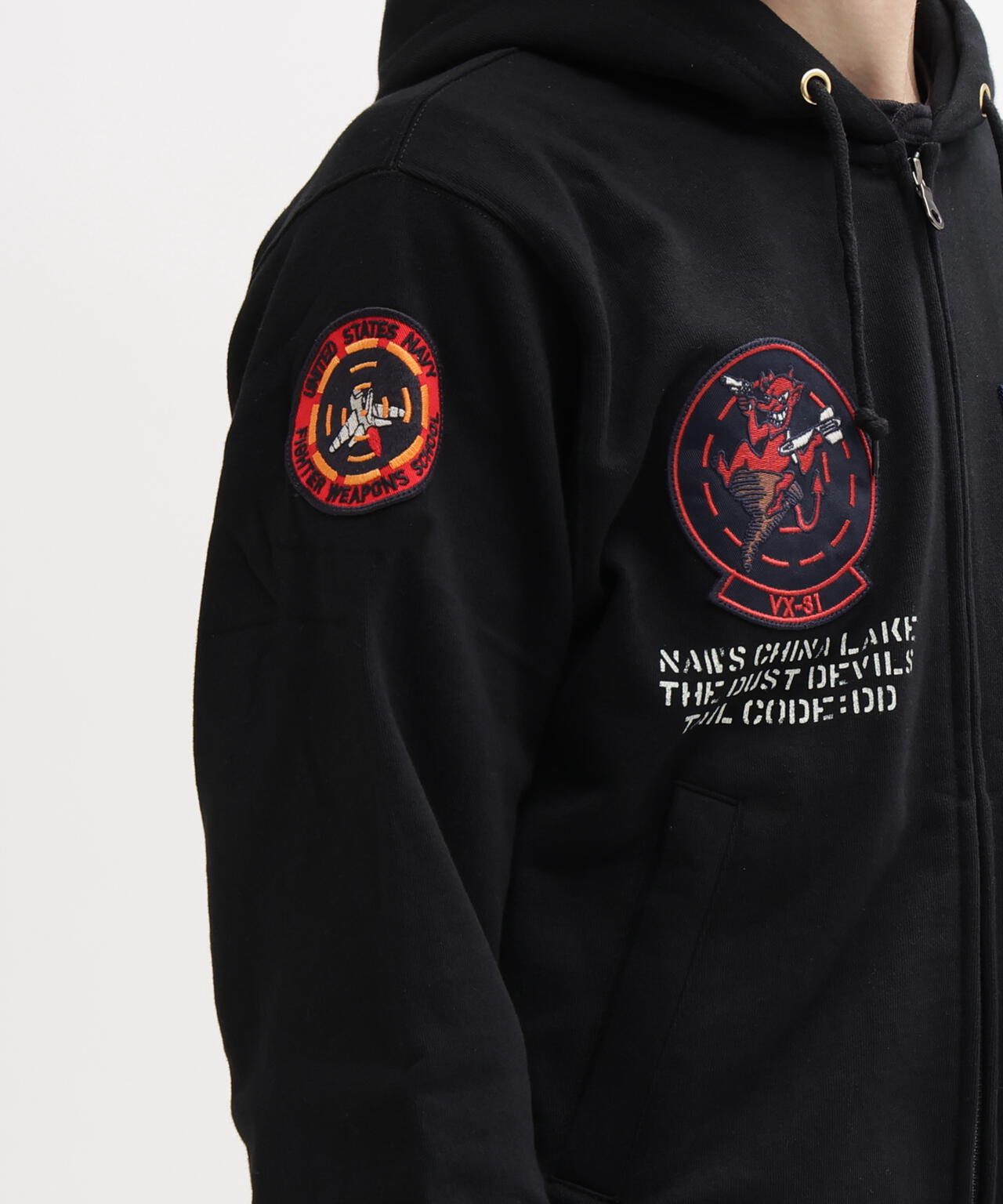 LONG SLEEVE ZIP PARKA DUST DEVILS | AVIREX（アヴィレックス