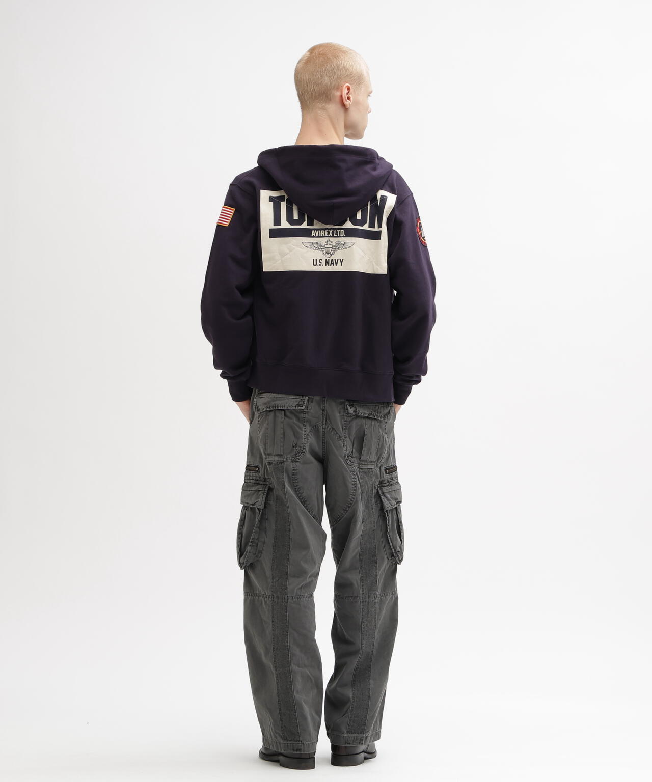 LONG SLEEVE ZIP PARKA DUST DEVILS | AVIREX（アヴィレックス