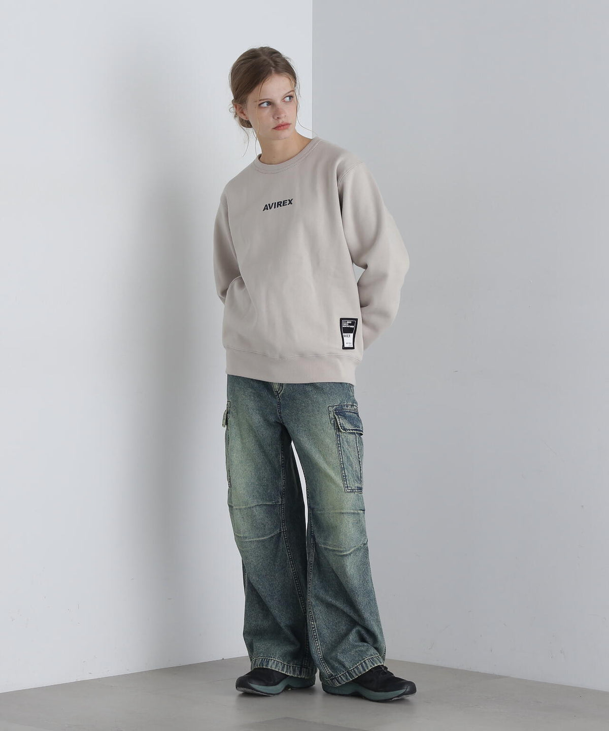 《WEB&DEPOT限定》LOGO CREW SWEAT