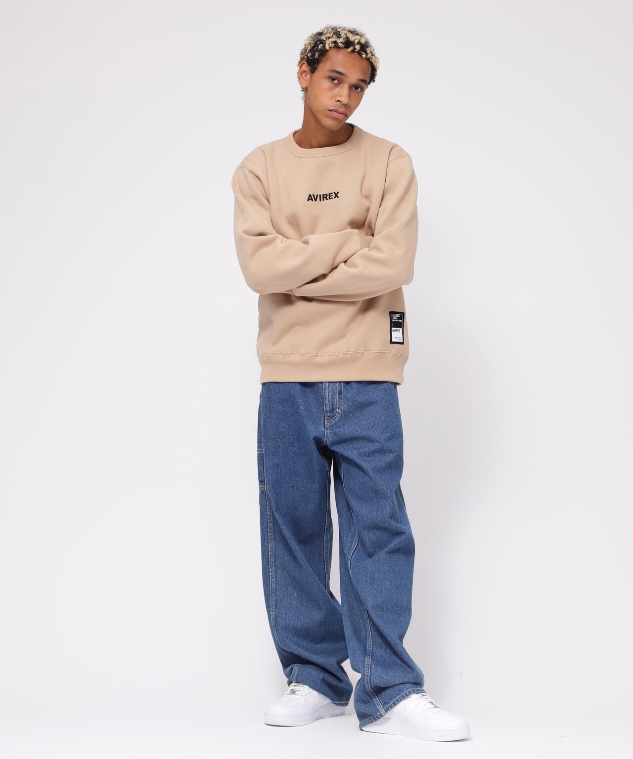 《WEB&DEPOT限定》LOGO CREW SWEAT