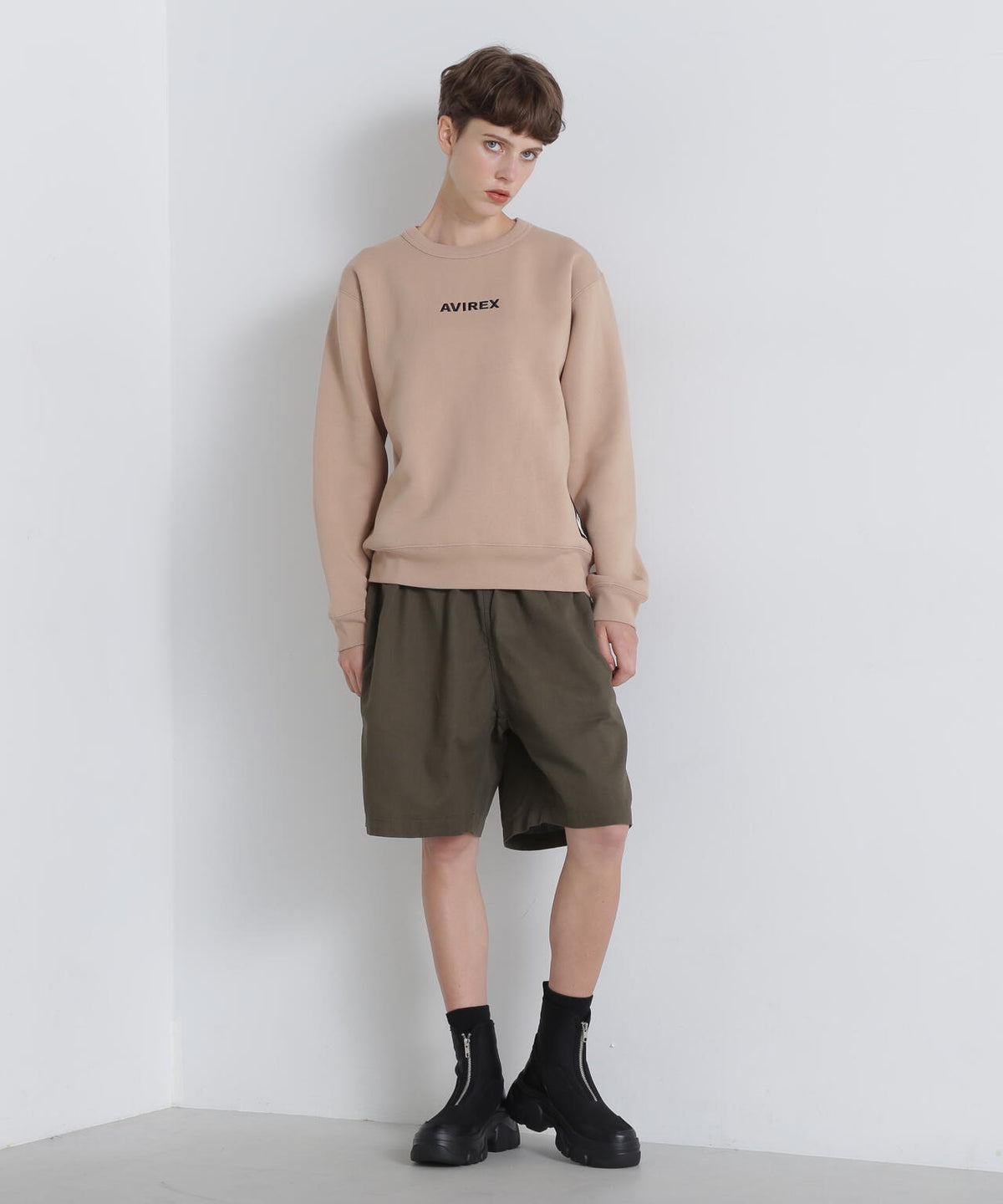 《WEB&DEPOT限定》LOGO CREW SWEAT