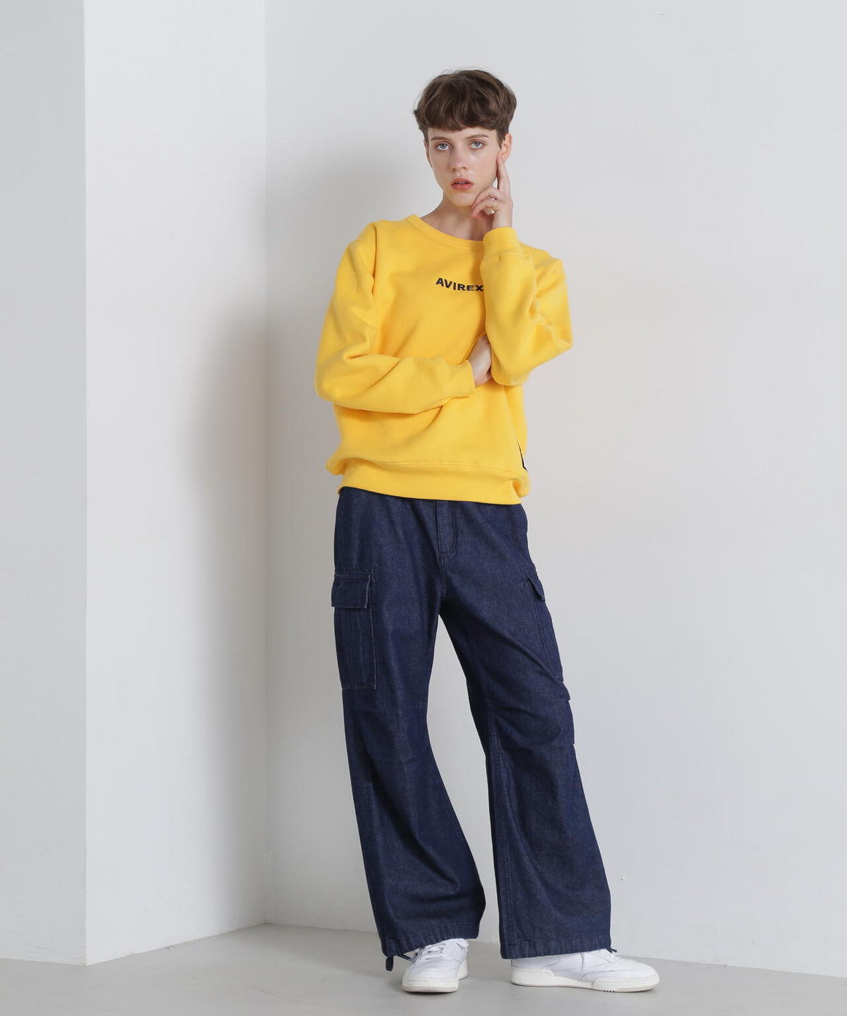 《WEB&DEPOT限定》LOGO CREW SWEAT