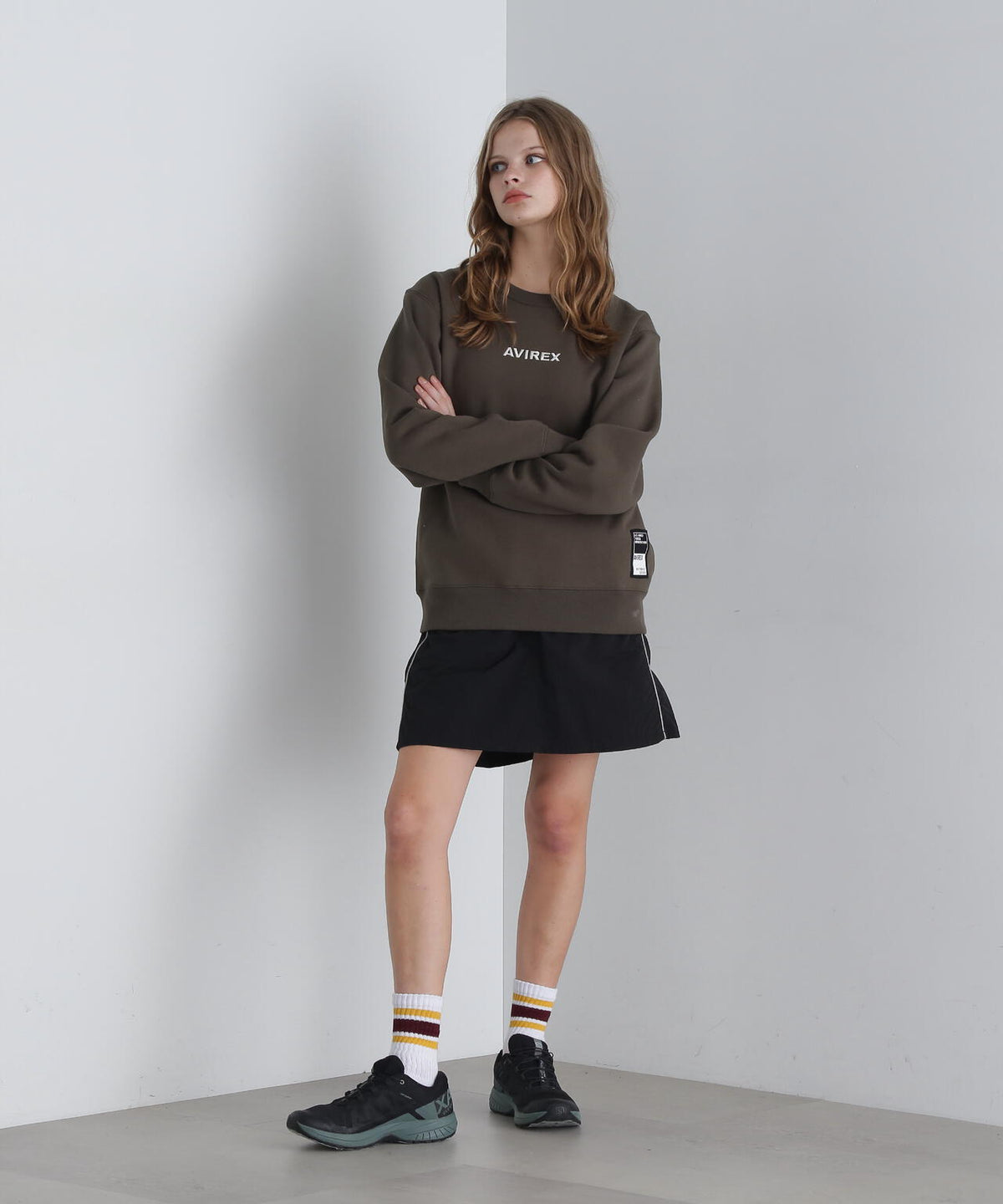 《WEB&DEPOT限定》LOGO CREW SWEAT