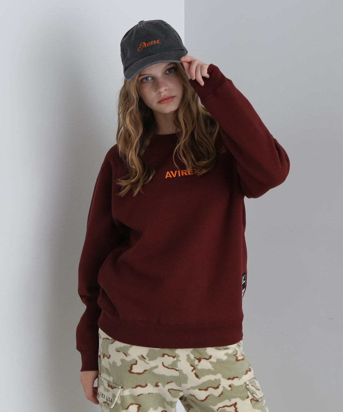 《WEB&DEPOT限定》LOGO CREW SWEAT