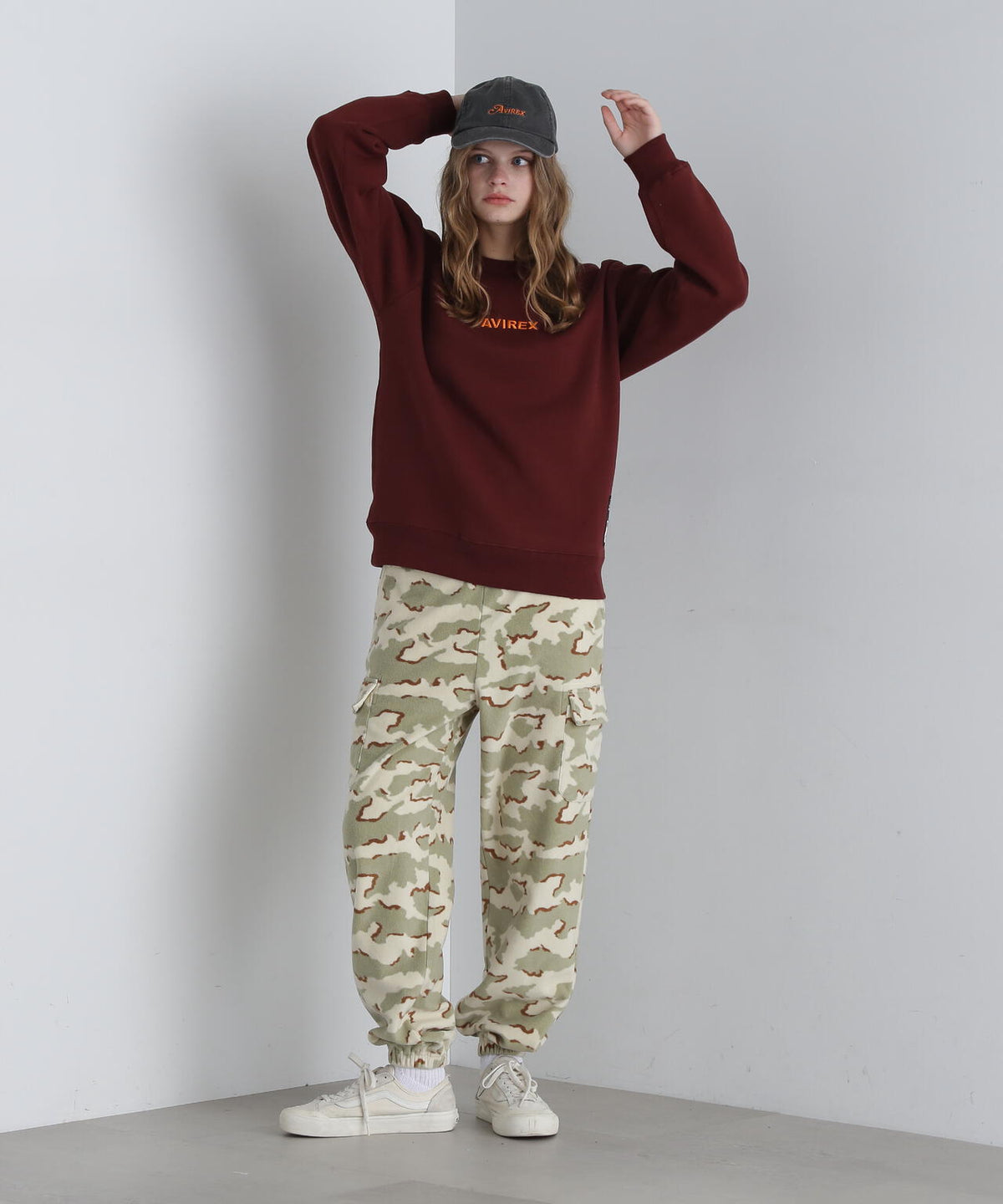 《WEB&DEPOT限定》LOGO CREW SWEAT