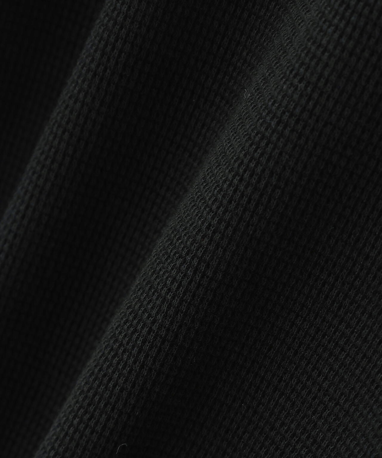 《DAILY/デイリー》MINI WAFFLE HENRY NECK T-SHIRT