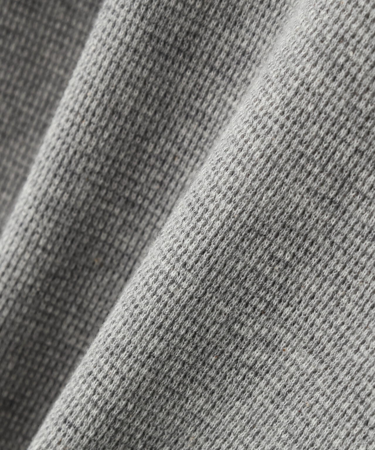 《DAILY/デイリー》MINI WAFFLE HENRY NECK T-SHIRT