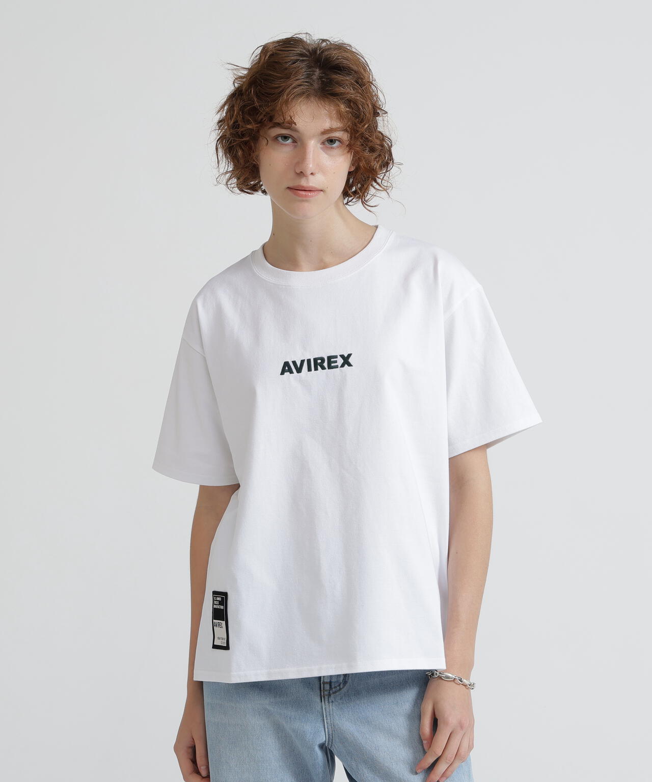WEB&DEPOT限定》CORE LOGO EMBROIDERY T-SHIRT | AVIREX