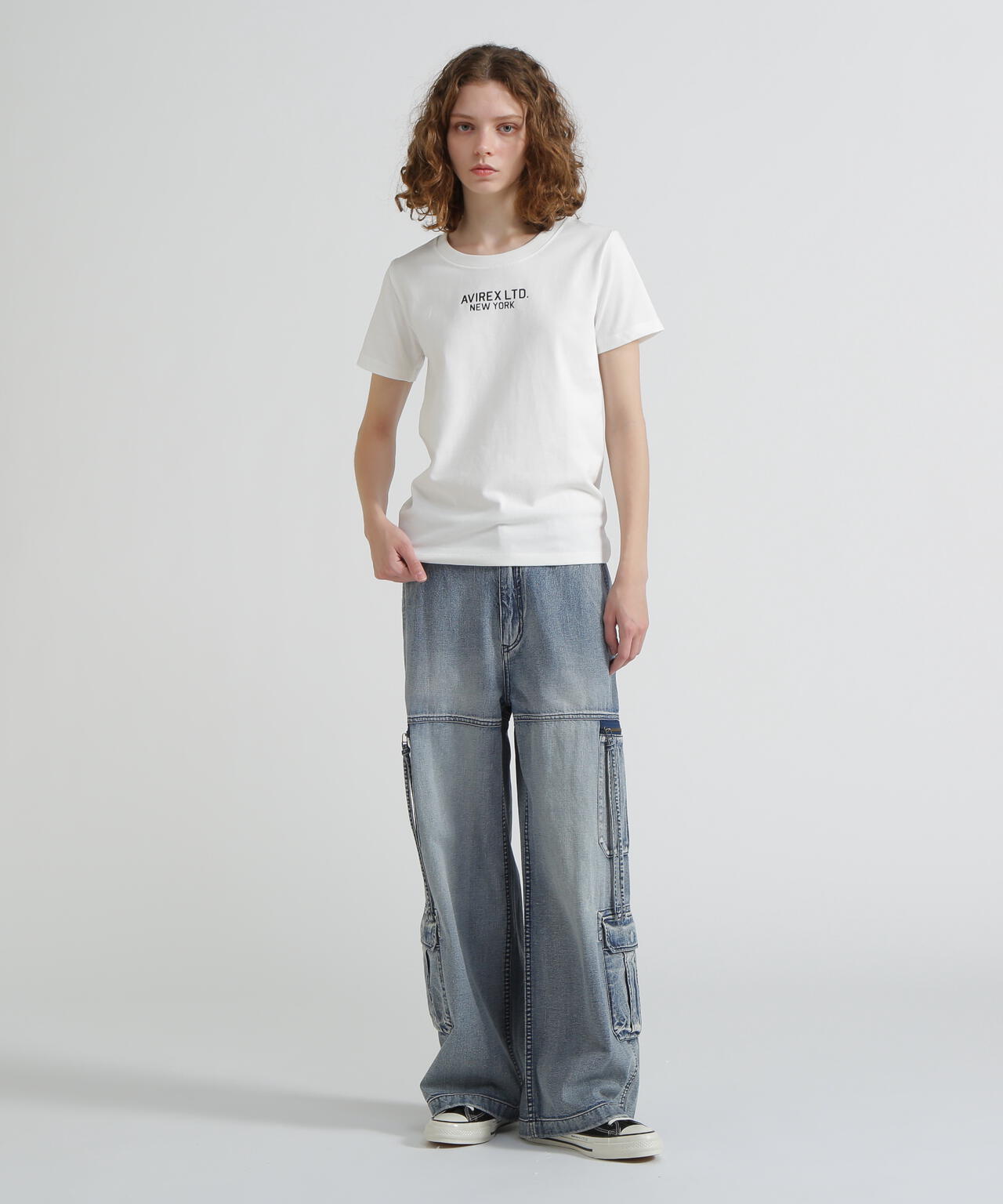 《WEB&DEPOT限定》AVIREX LIMITED NY T-SHIRT