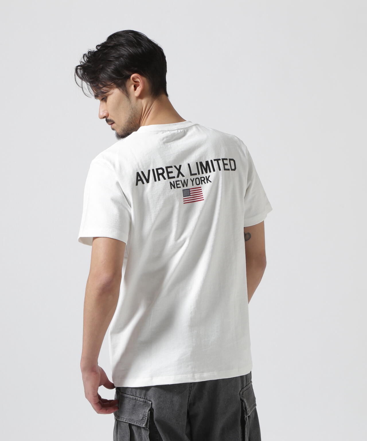 《WEB&DEPOT限定》AVIREX LIMITED NY T-SHIRT