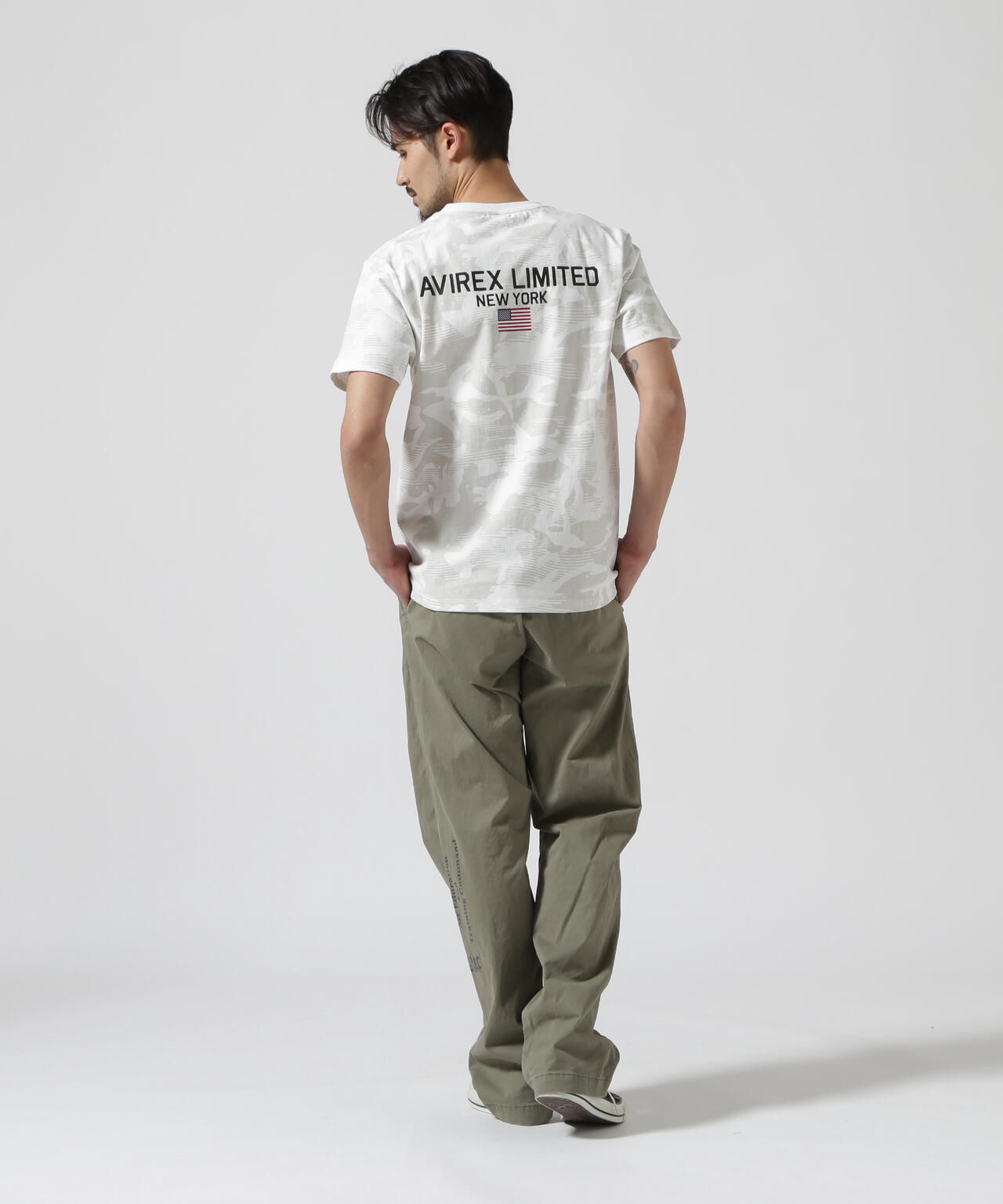 《WEB&DEPOT限定》AVIREX LIMITED NY T-SHIRT