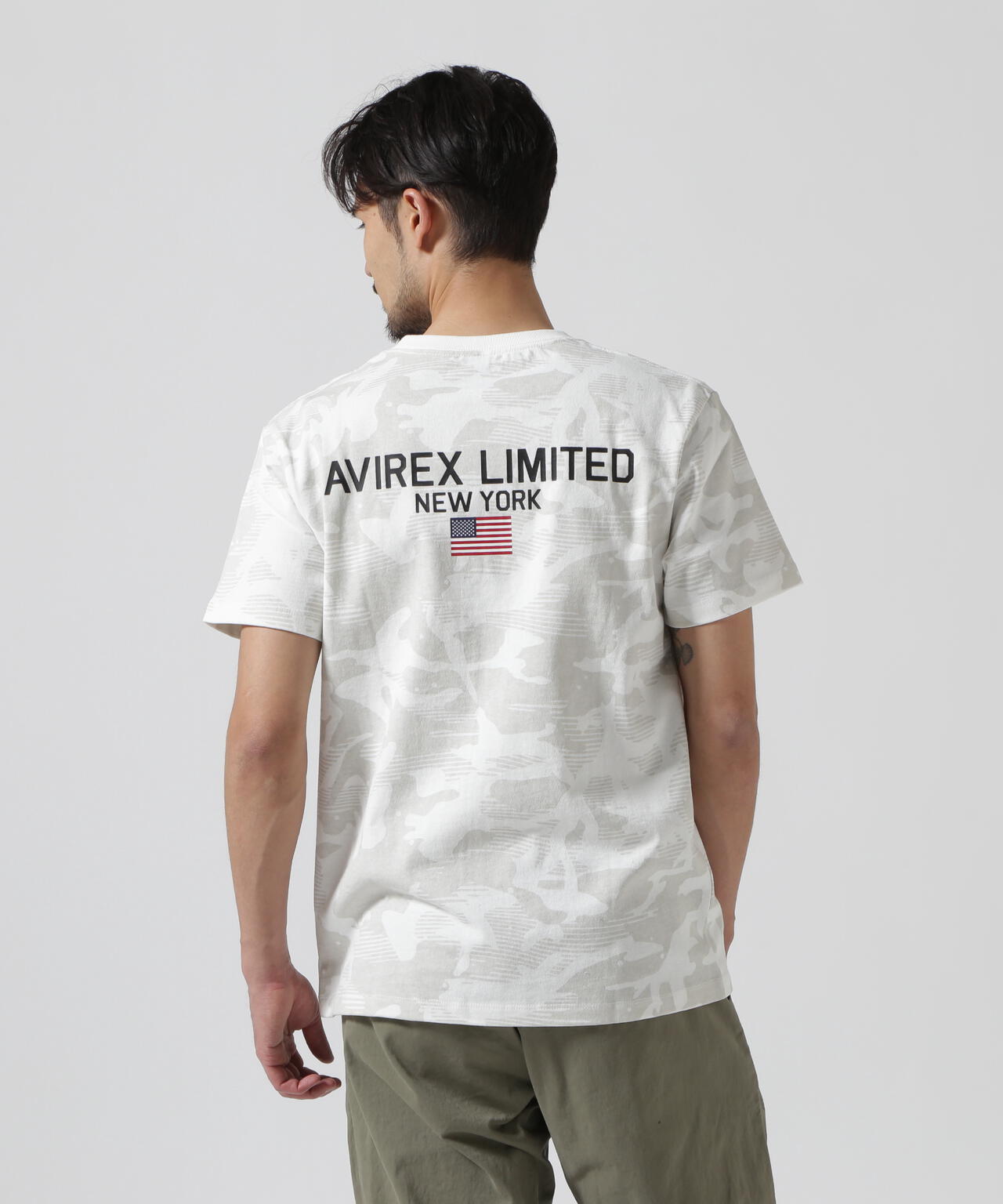 《WEB&DEPOT限定》AVIREX LIMITED NY T-SHIRT