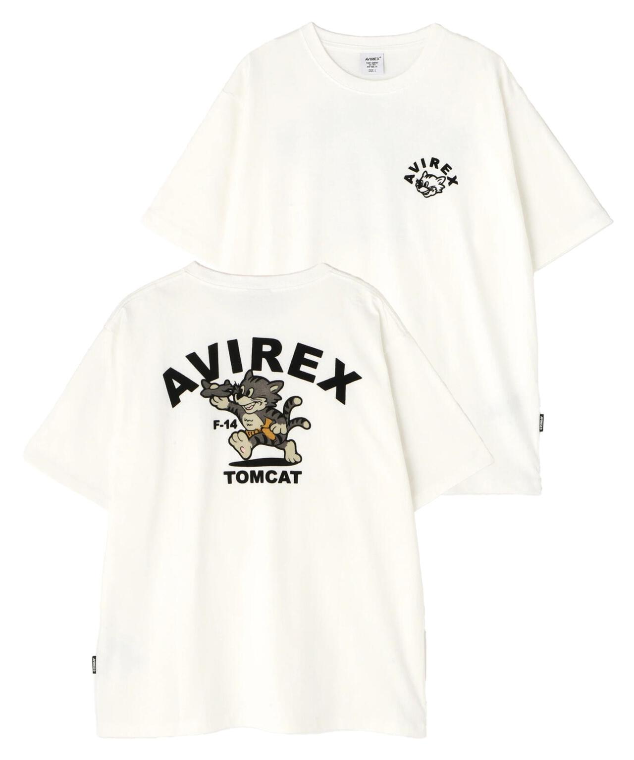 WEB&DEPOT限定》TOMCAT T-SHIRT | AVIREX（アヴィレックス） ｜【公式