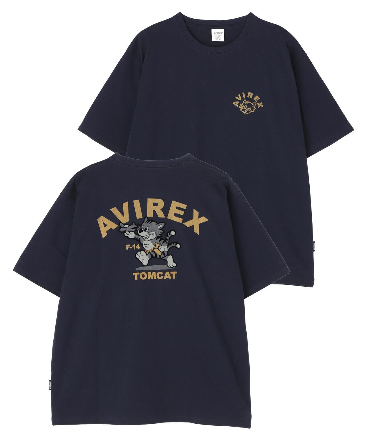 AVIREXトムキャット ニット定価10,780円！他の商品もご覧ください！！ WEB&DEPOT限定》TOMCAT LONGSLEEVE T-SHIRT | AVIREX（アヴィレックス