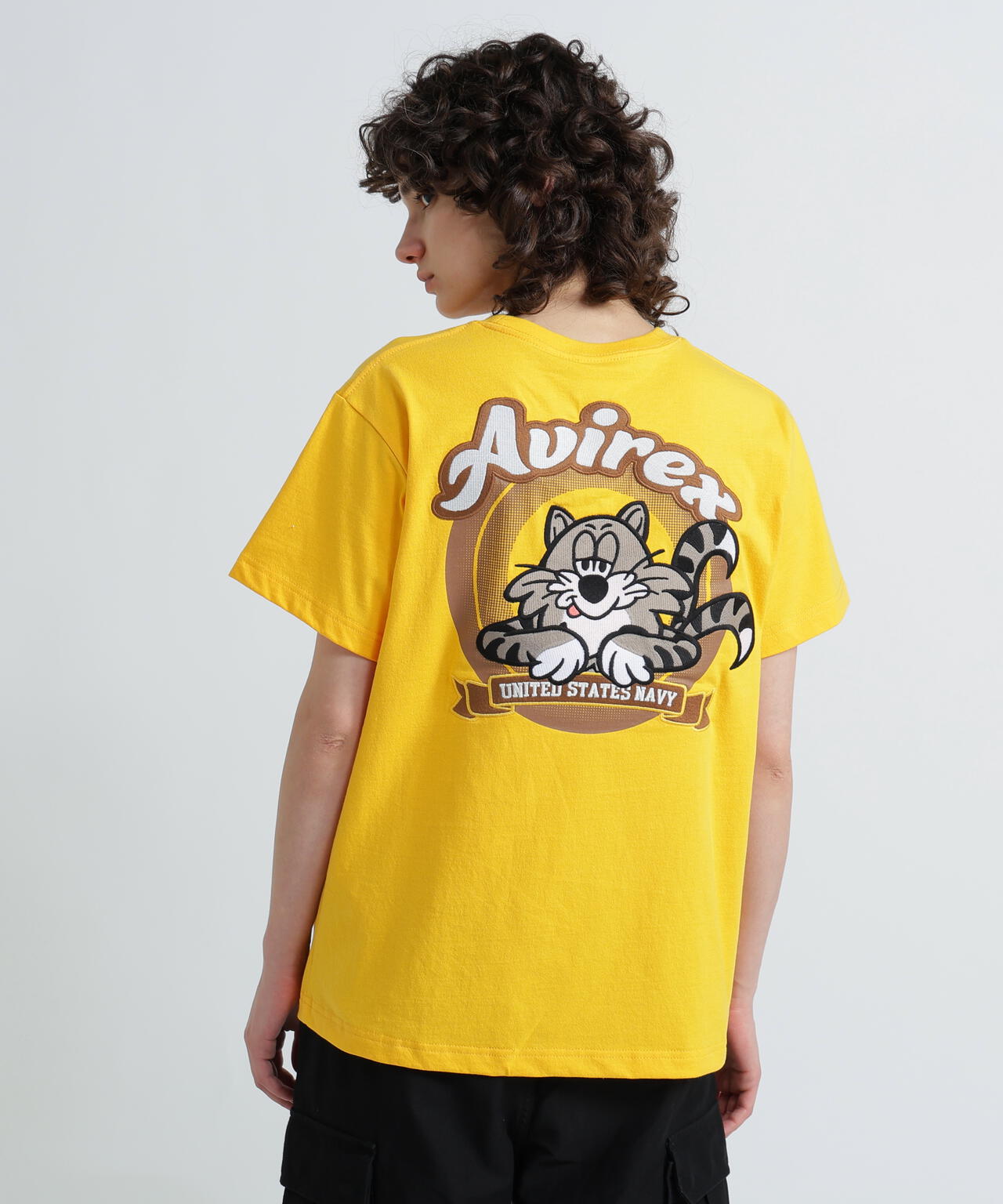 WEB&DEPOT限定》TOM CAT EMBROIDERY T-SHIRT | AVIREX（アヴィレックス