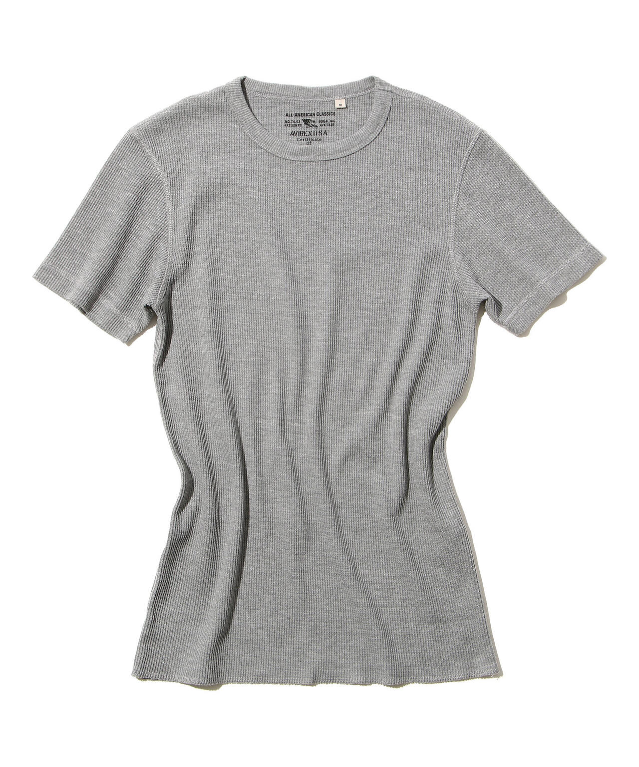 《DAILY/デイリー》THERMAL CREW NECK T-SHIRT