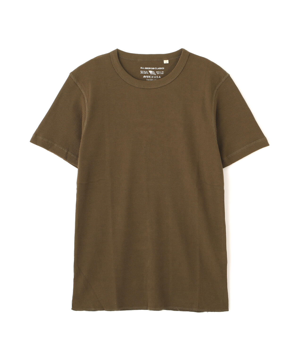 《DAILY/デイリー》THERMAL CREW NECK T-SHIRT