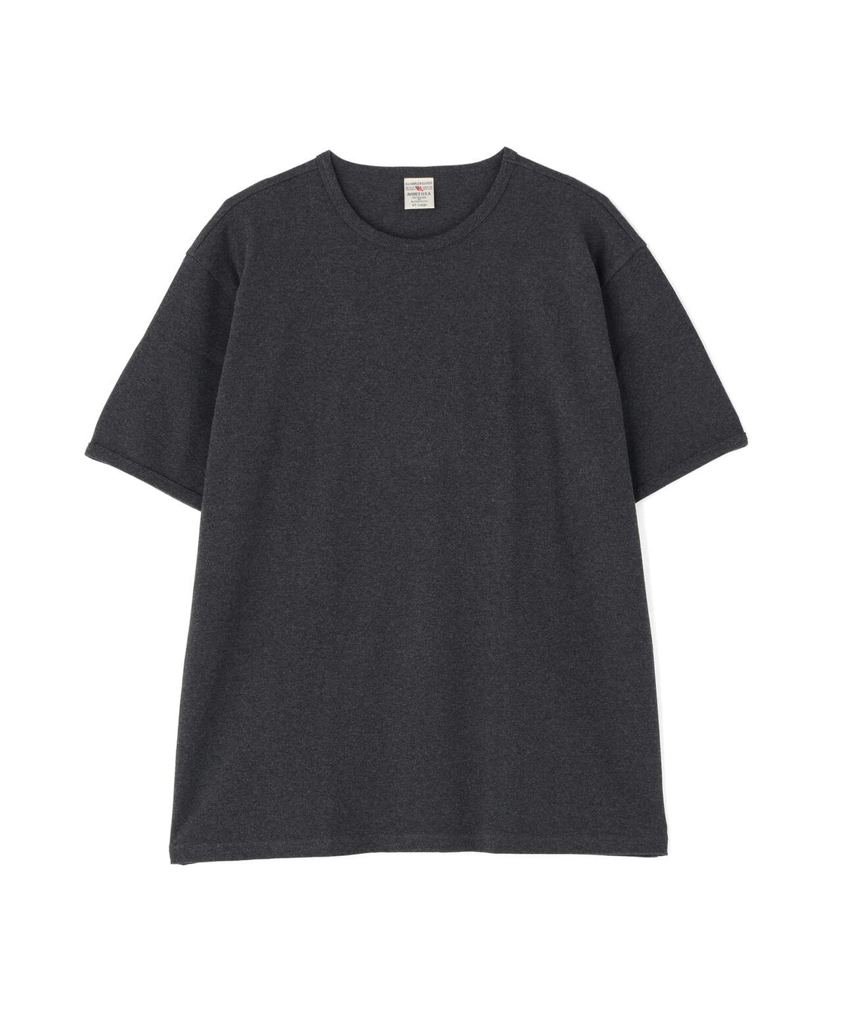 《DAILY/デイリー》BIG SIZE RIB S/S CREW NECK T-SHIRT