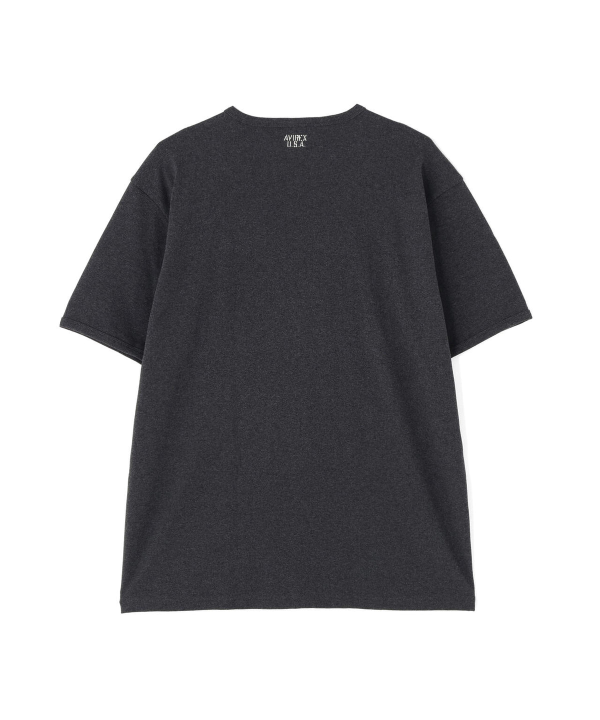 《DAILY/デイリー》BIG SIZE RIB S/S CREW NECK T-SHIRT