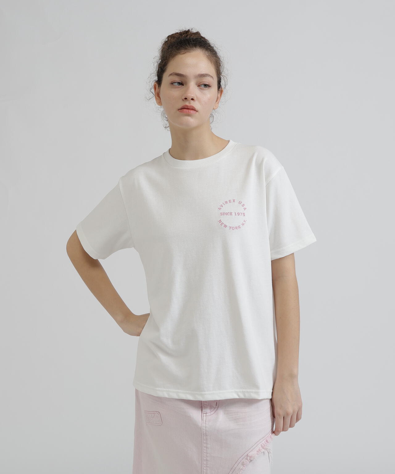《WOMAN》VARSITY LOGO S/S T-SHIRT