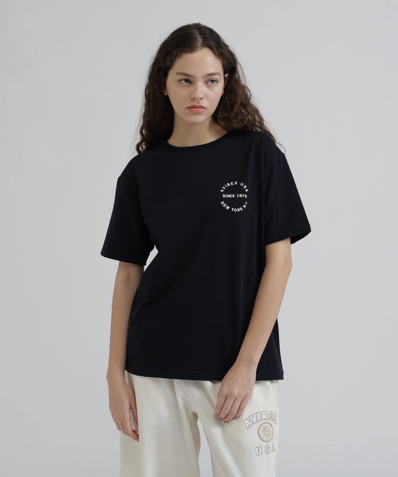 《WOMAN》VARSITY LOGO S/S T-SHIRT