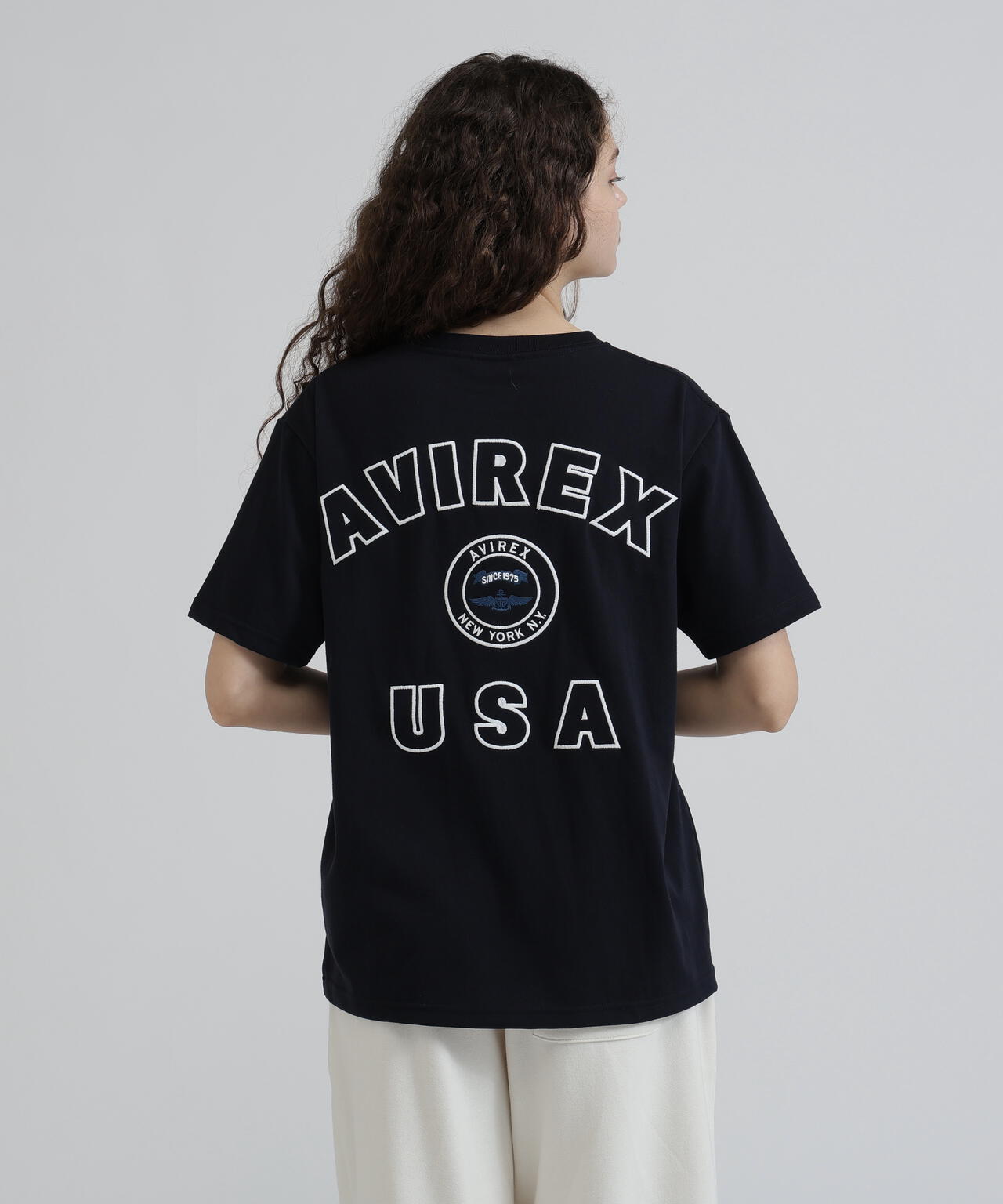 《WOMAN》VARSITY LOGO S/S T-SHIRT