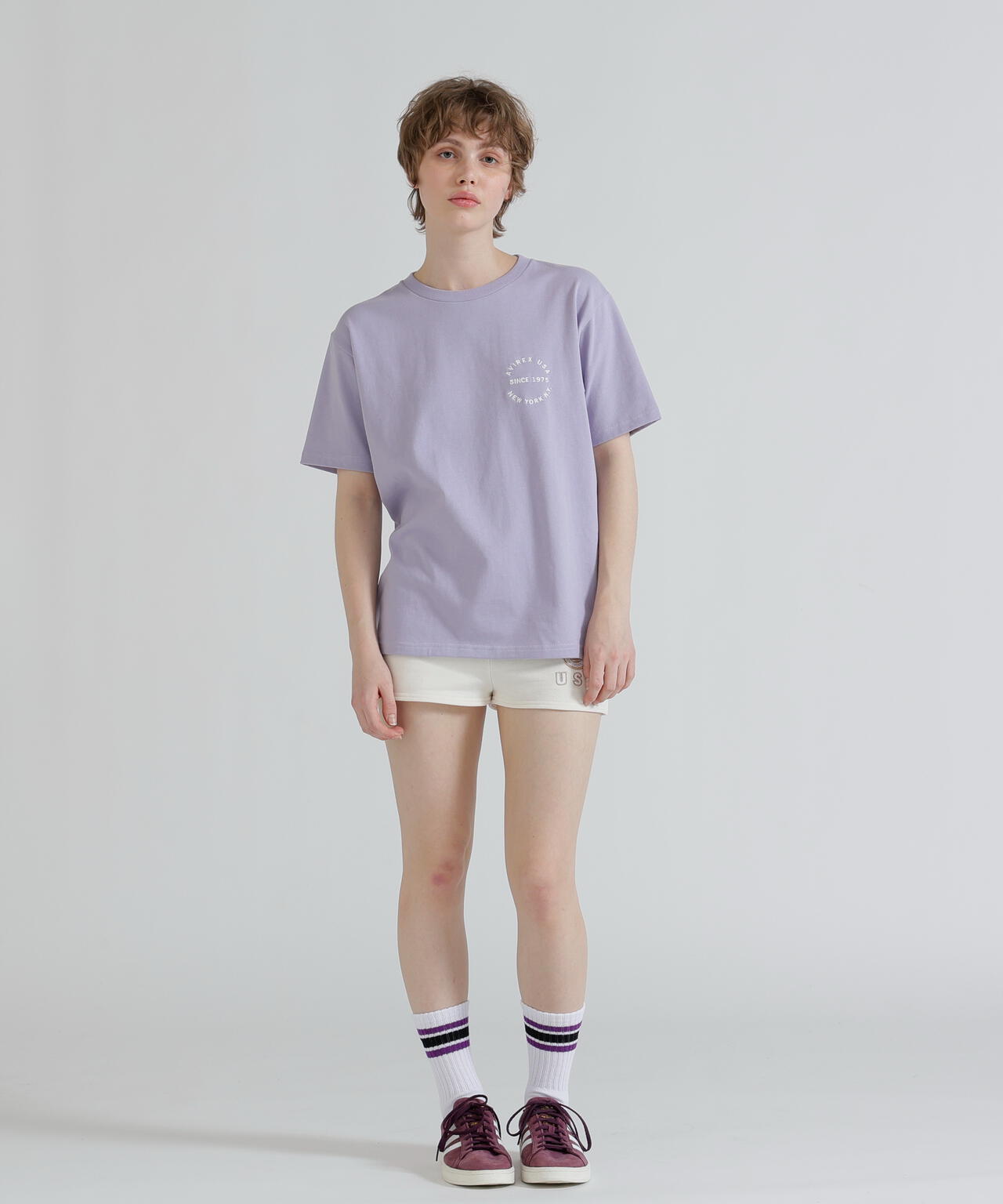《WOMAN》VARSITY LOGO S/S T-SHIRT