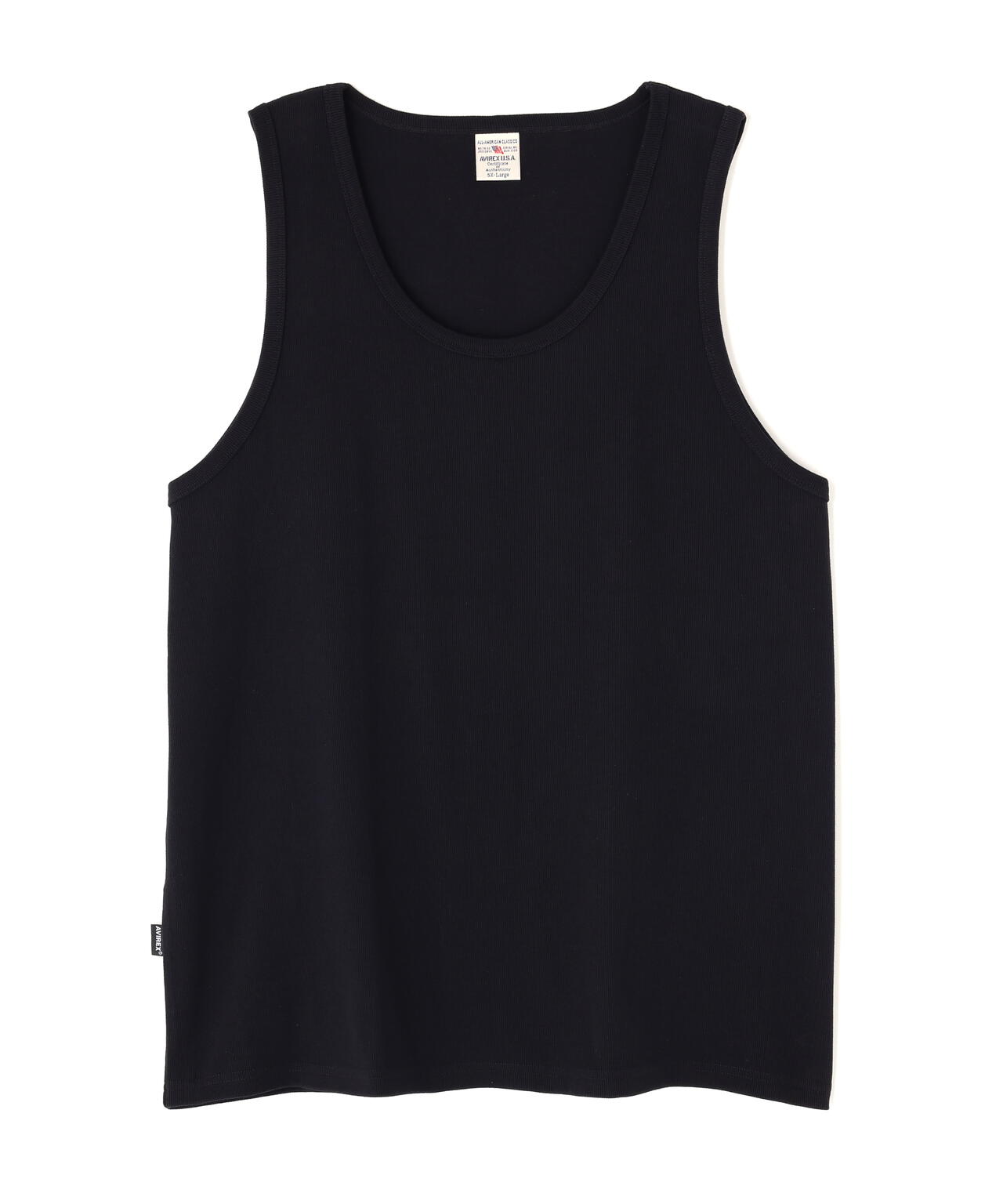《DAILY/デイリー》BIG SIZE RIB TANK TOP
