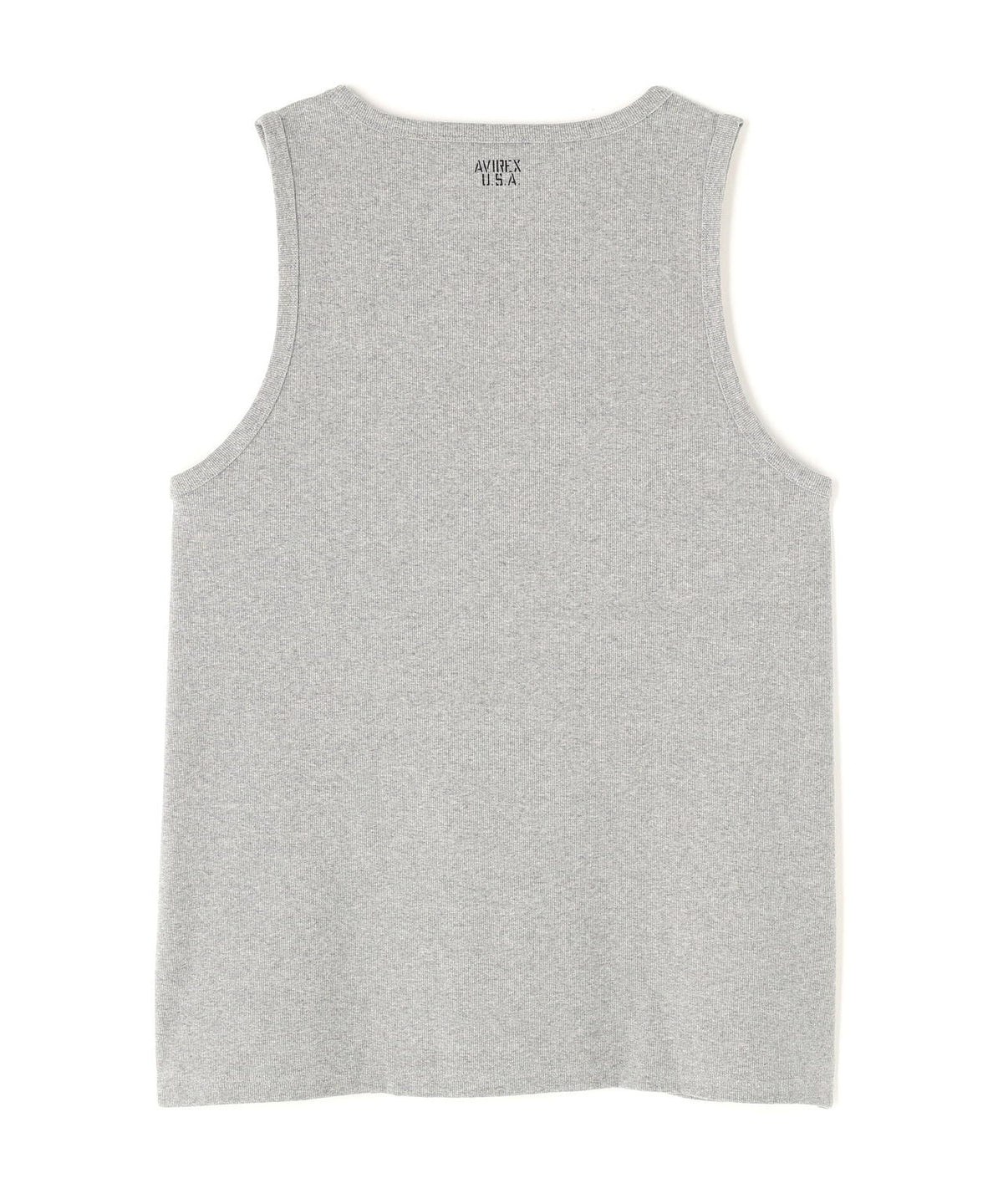 《DAILY/デイリー》BIG SIZE RIB TANK TOP