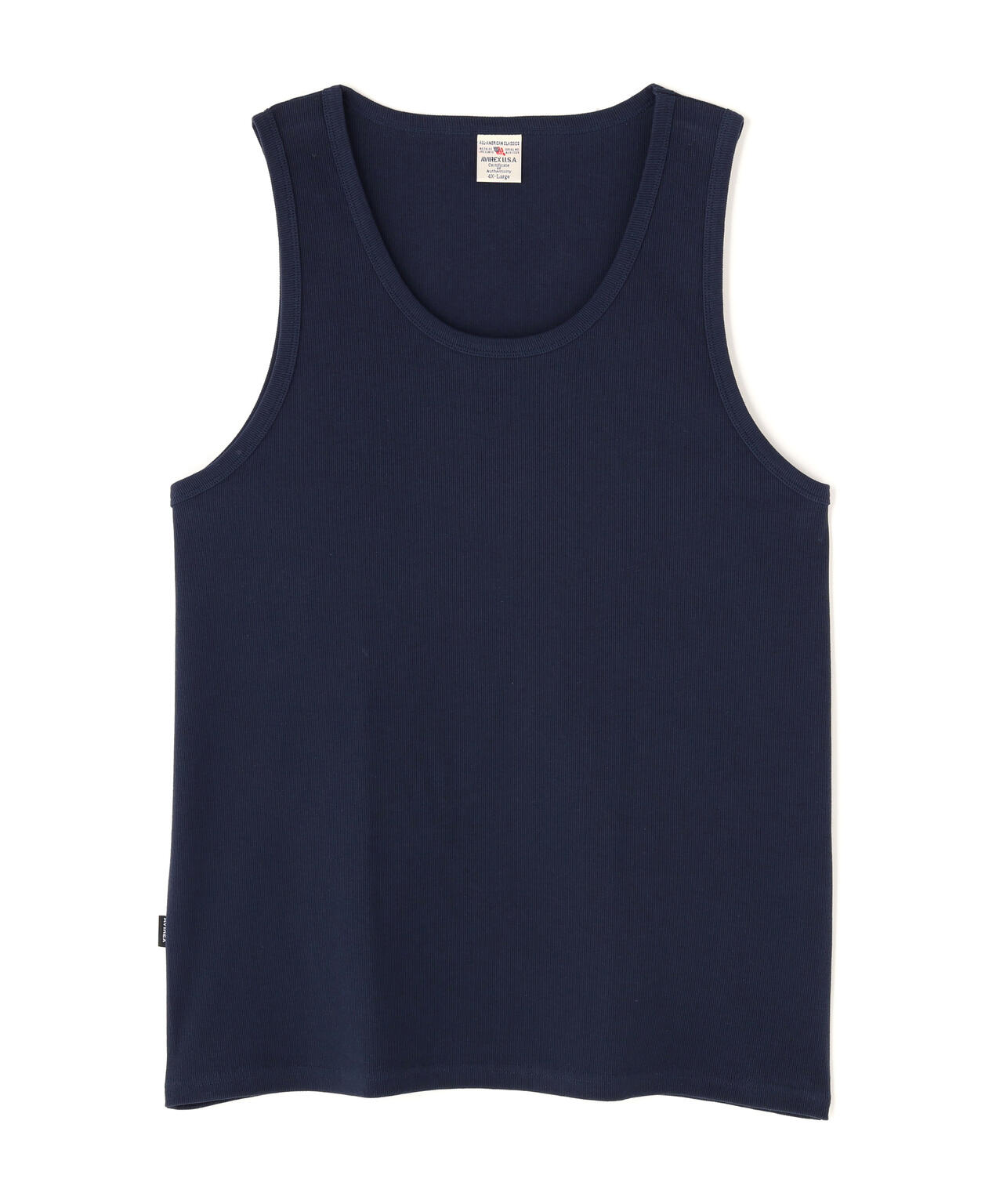 《DAILY/デイリー》BIG SIZE RIB TANK TOP