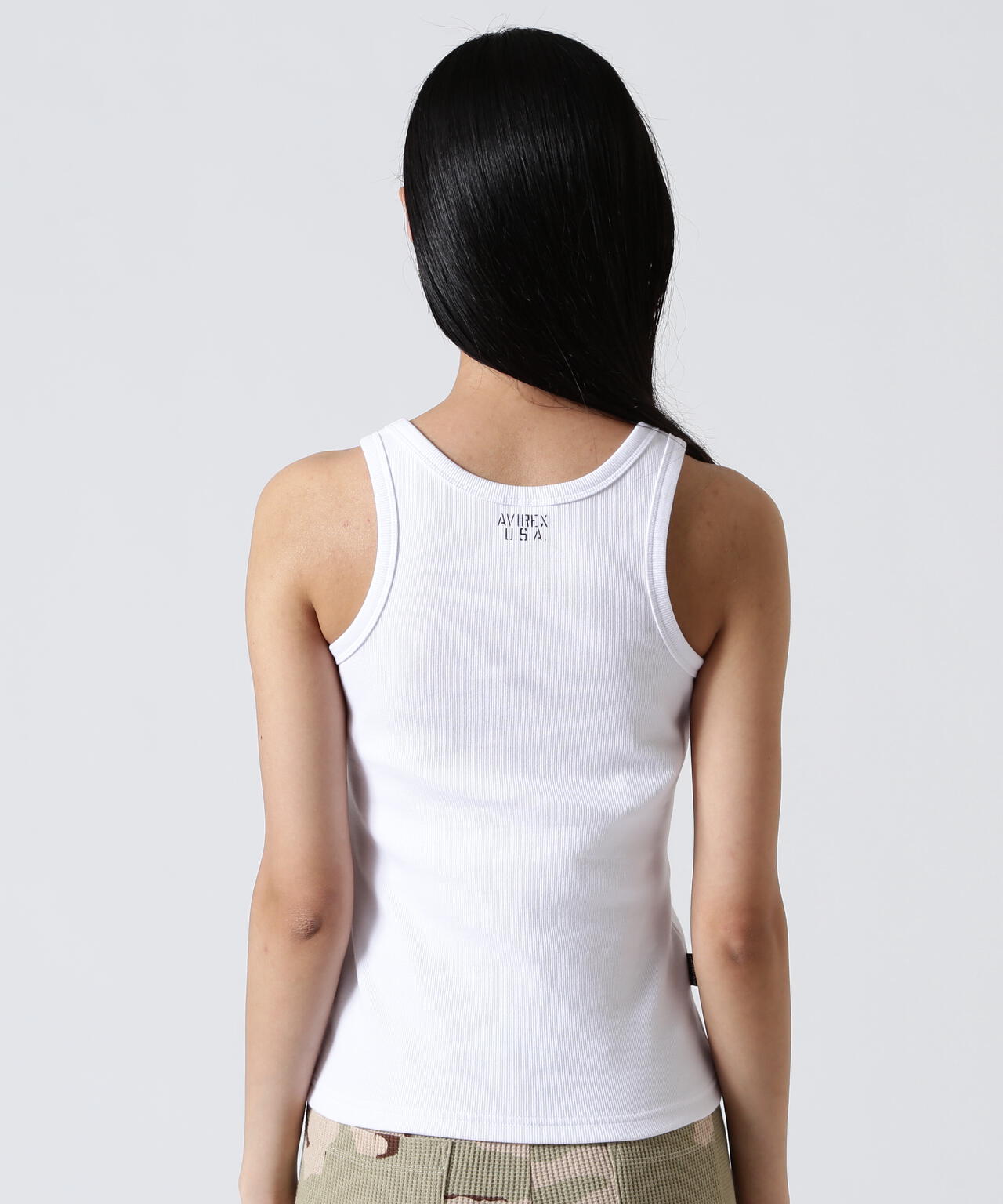 DAILY/デイリー/WOMAN》RIB TANK TOP | AVIREX（アヴィレックス
