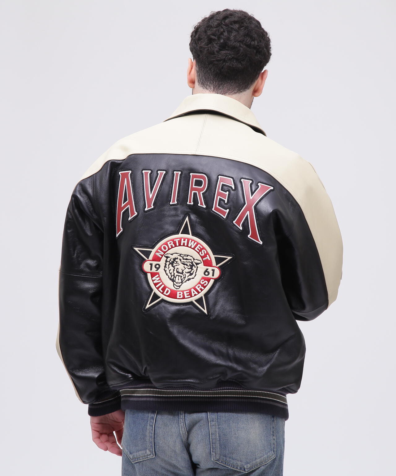 AVIREX STADIUM JACKET WILD BEARS ワッペン M STADIUM JACKET WILD BEARS | AVIREX（アヴィレックス） ｜【公式