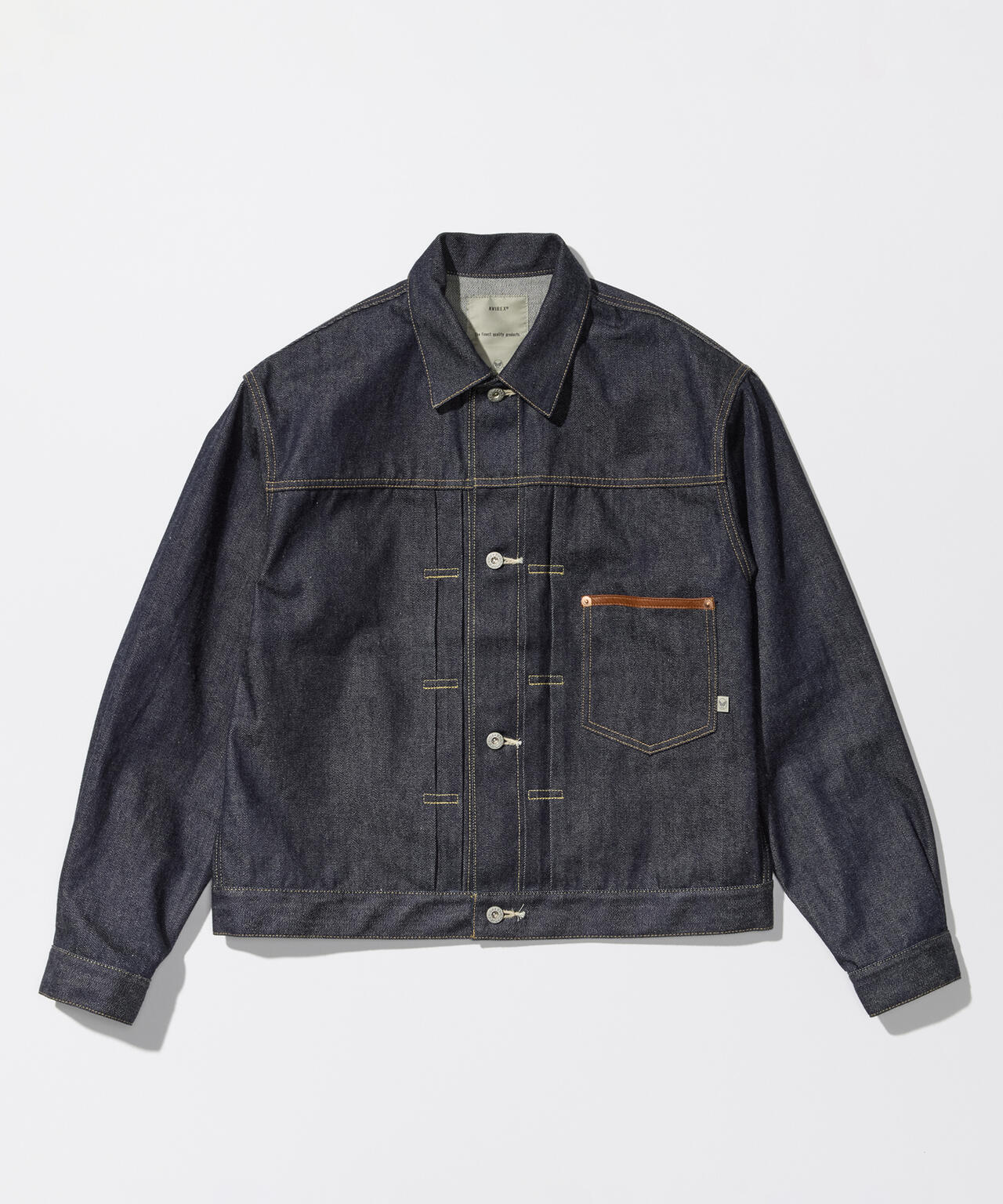 AVIREX HERITAGE DENIM Type-1 JACKET ”LEATHER” | AVIREX