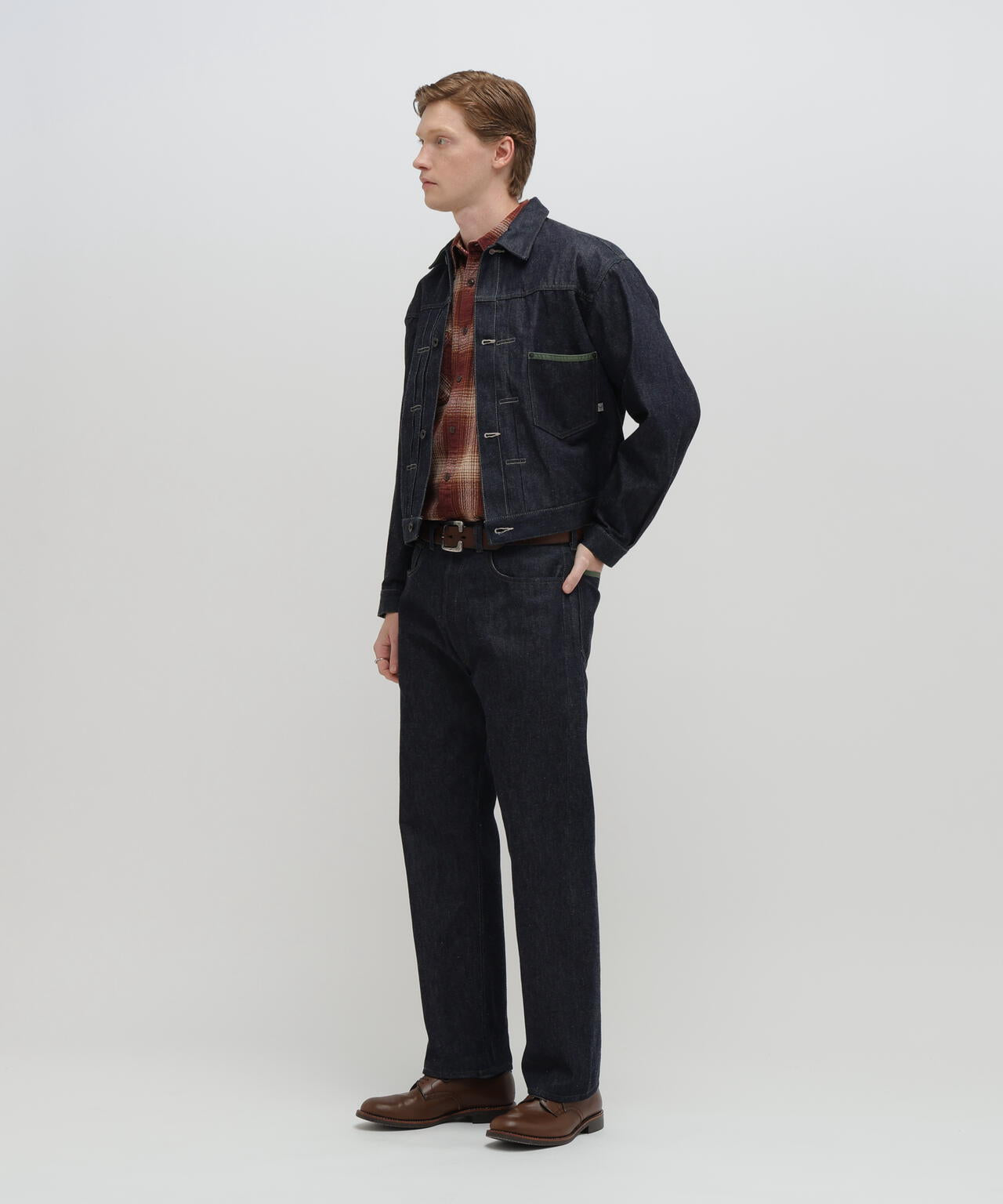 AVIREX HERITAGE DENIM Type-1 JACKET ”NYLON” | AVIREX