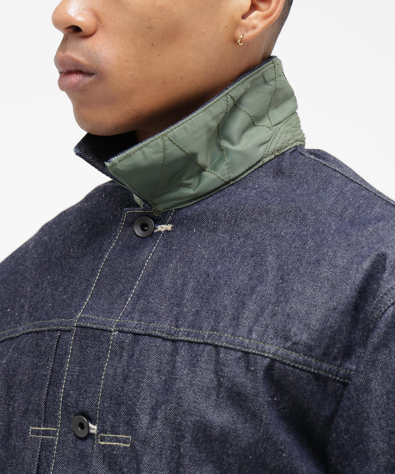 AVIREX HERITAGE DENIM Type-1 JACKET ”NYLON”