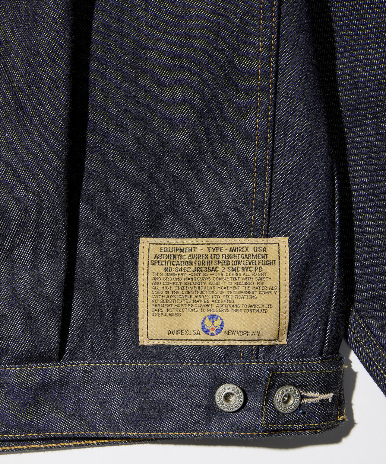 AVIREX HERITAGE DENIM Type-2 JACKET ”LEATHER” | AVIREX