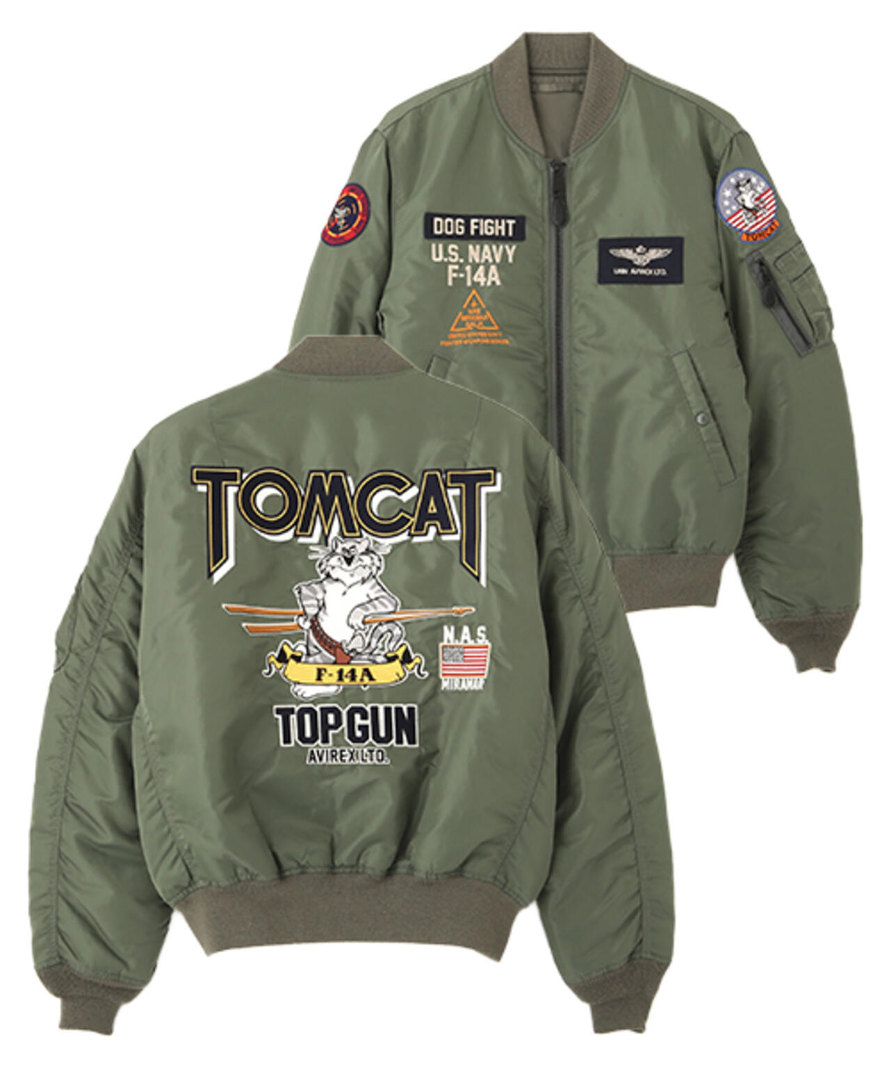 AVIREX F-14 TOMCAT MA-1ジャケット TOMCAT MA-1 | AVIREX（アヴィレックス） ｜【公式】通販mix.tokyo