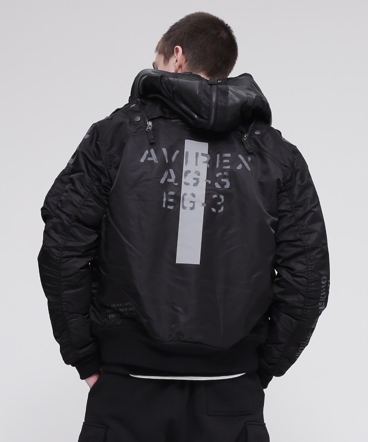 AVIREX ma1 remodel m ブラック WEB&DEPOT限定》MA-1 REMODEL | AVIREX（アヴィレックス） ｜【公式